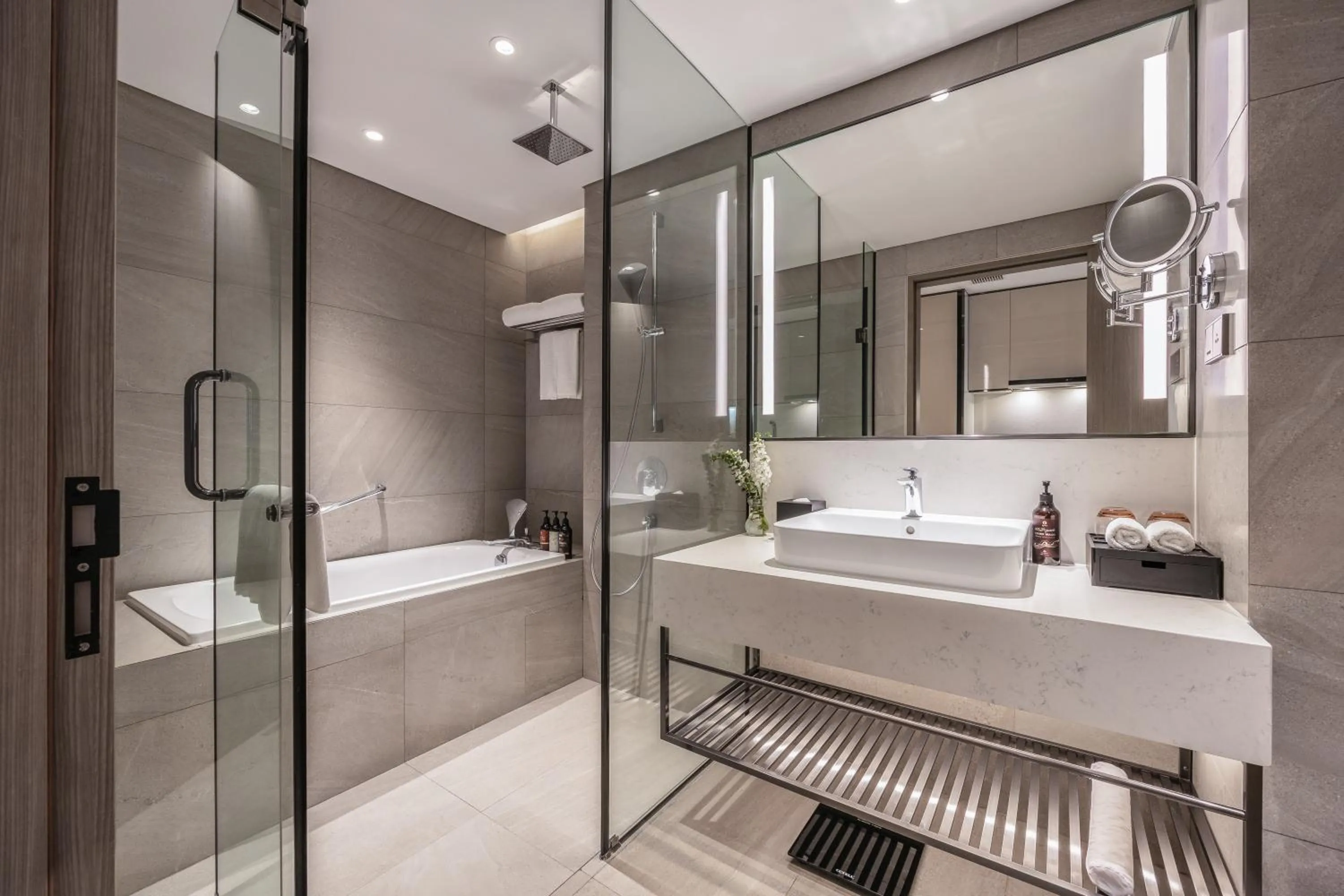 Bathroom in Fraser Residence Hanoi