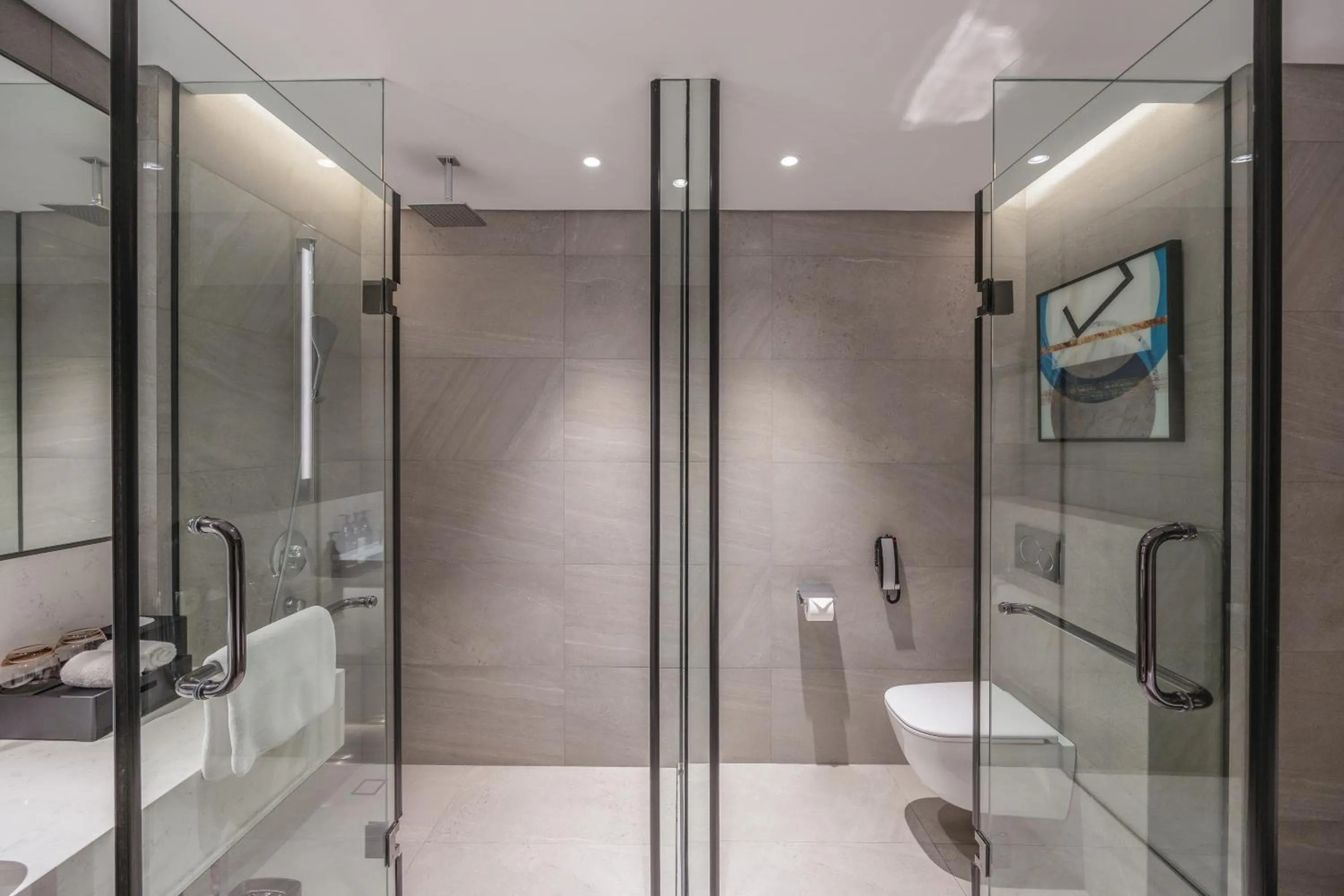 Toilet in Fraser Residence Hanoi