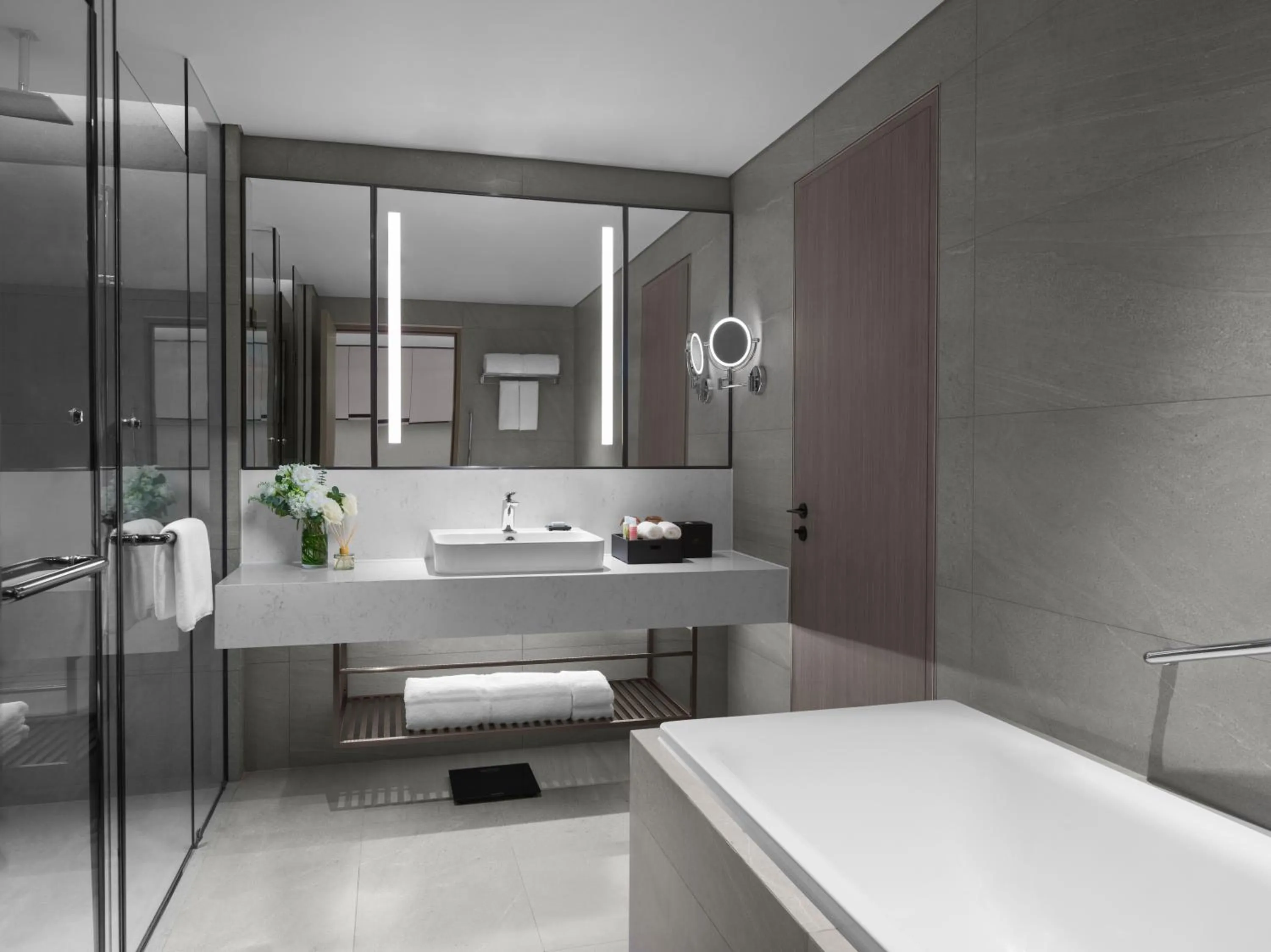 Bathroom in Fraser Residence Hanoi