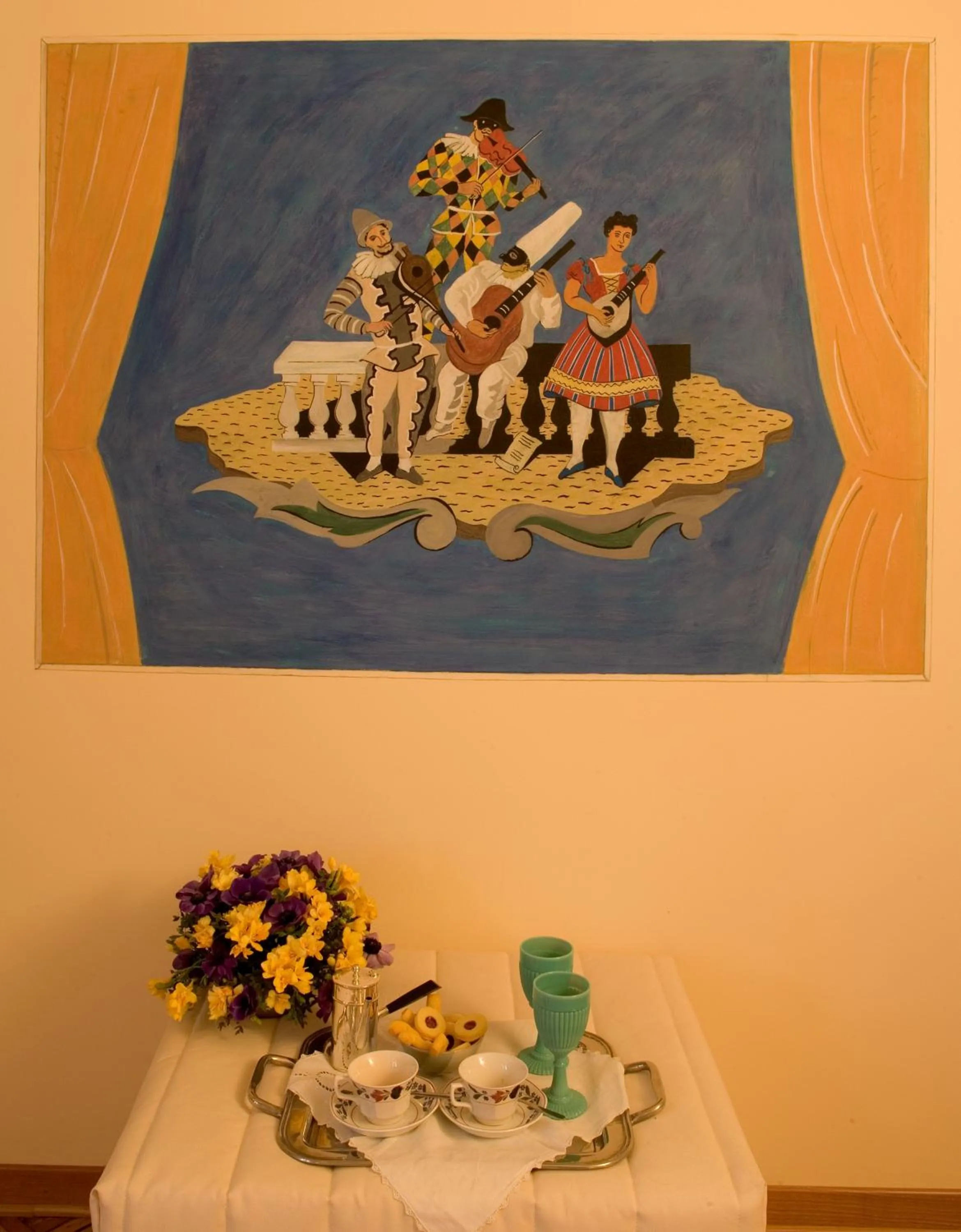 Decorative detail in La Villeggiatura