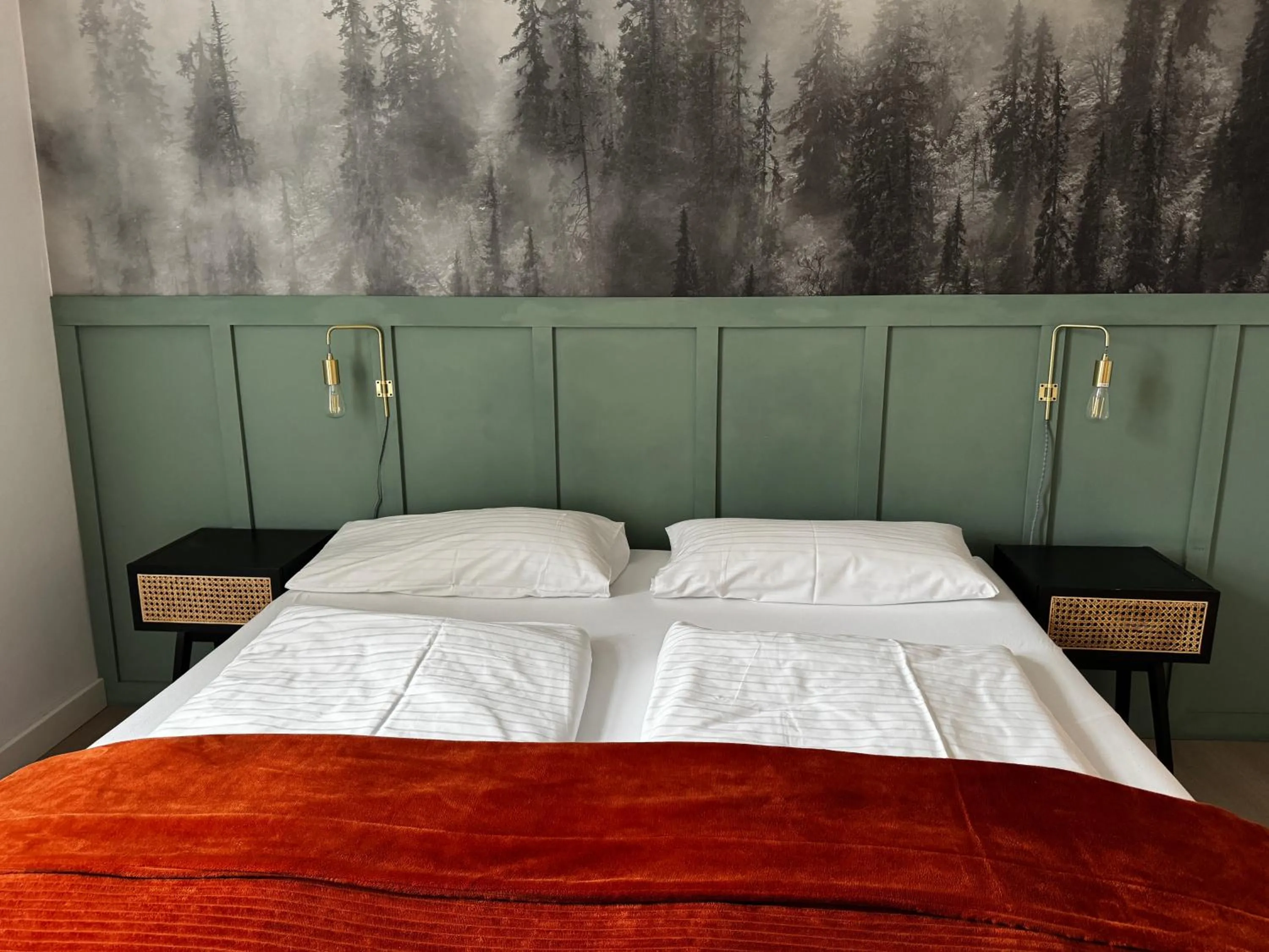 Bed in Hirschenhof