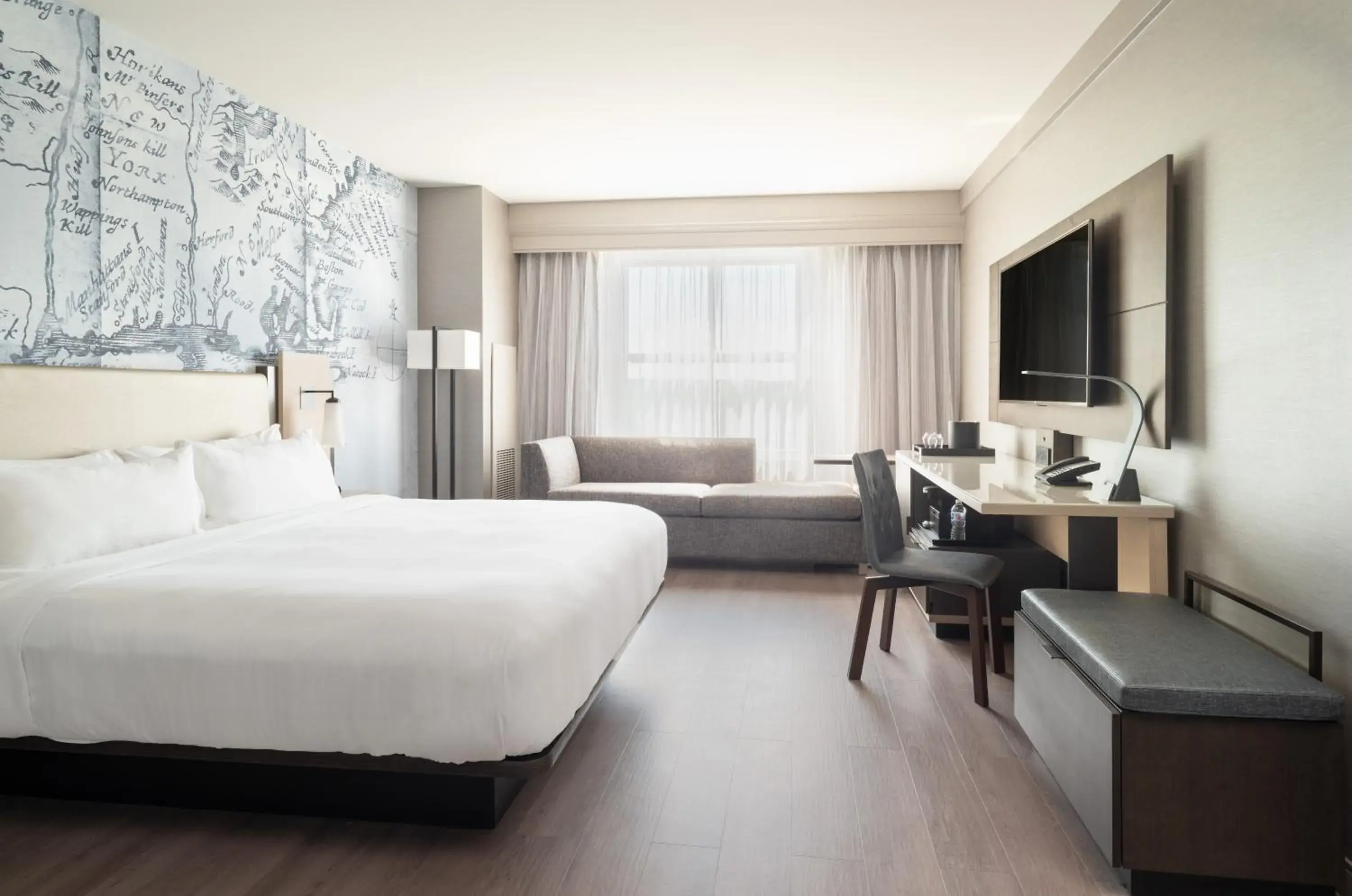 King Room in Mystic Marriott Hotel and Spa King Room in Mystic Marriott Hotel and Spa