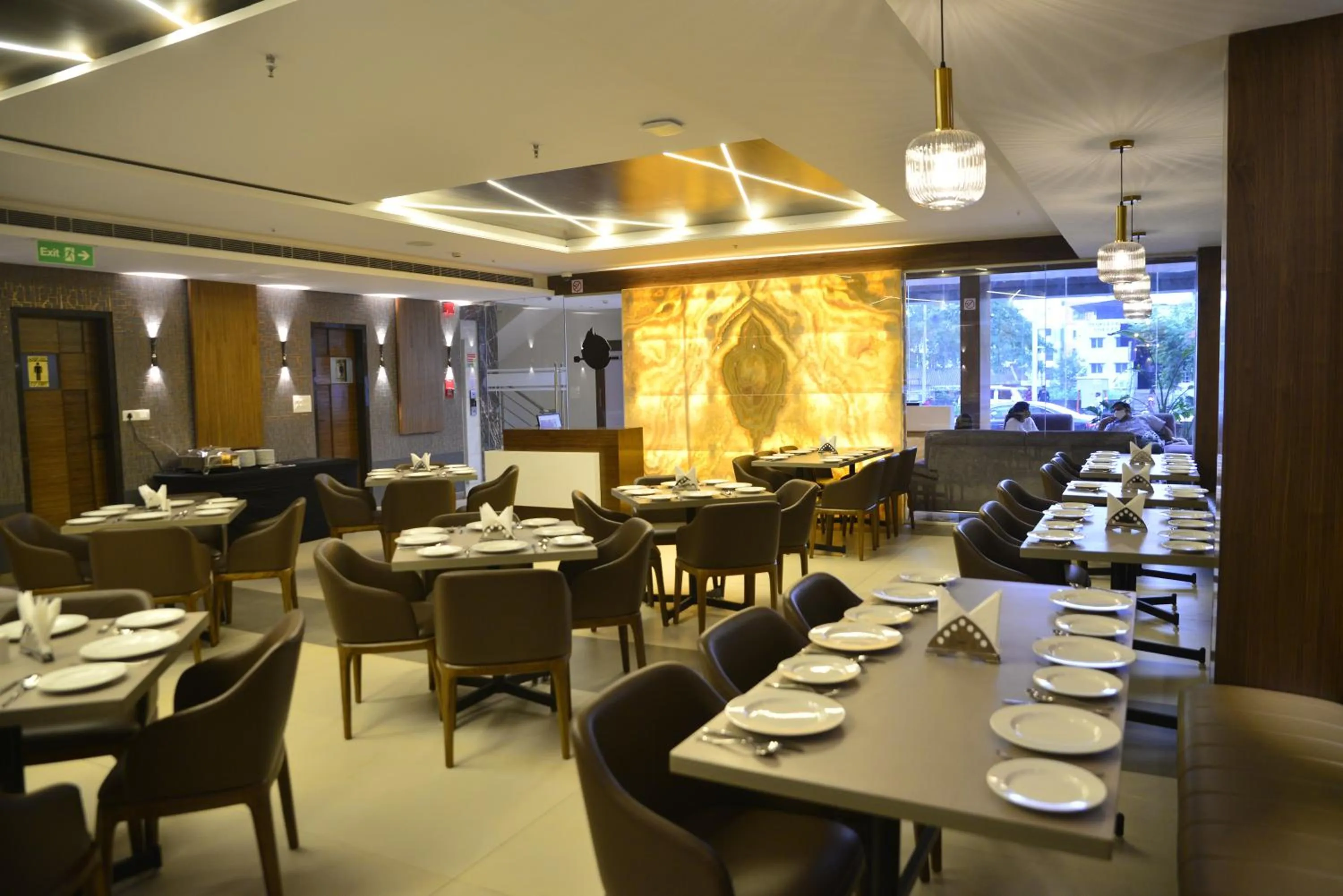 Restaurant/places to eat in CENTRAL A BOUTIQUE HOTEL