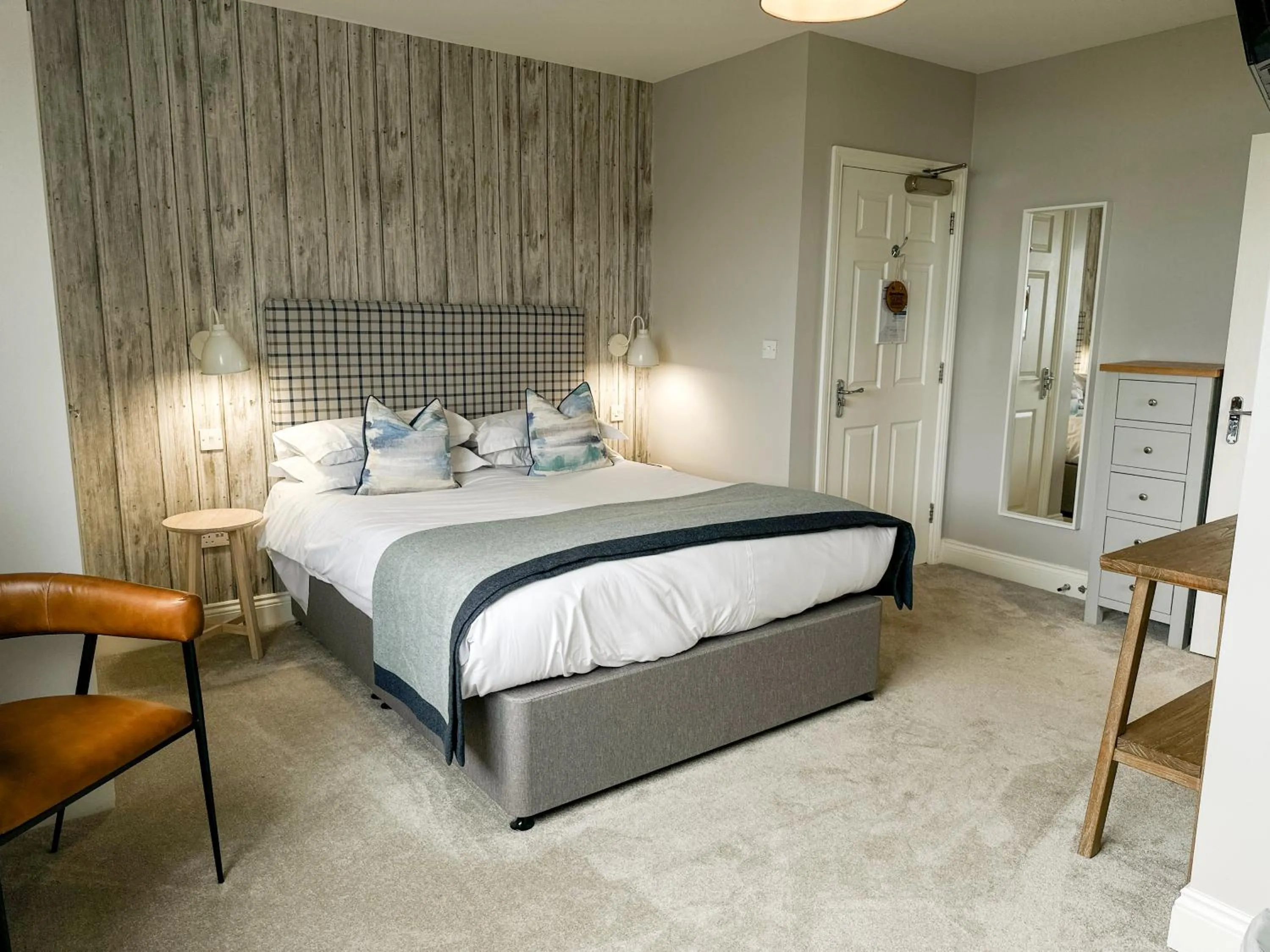 Bed in Beach House Hotel