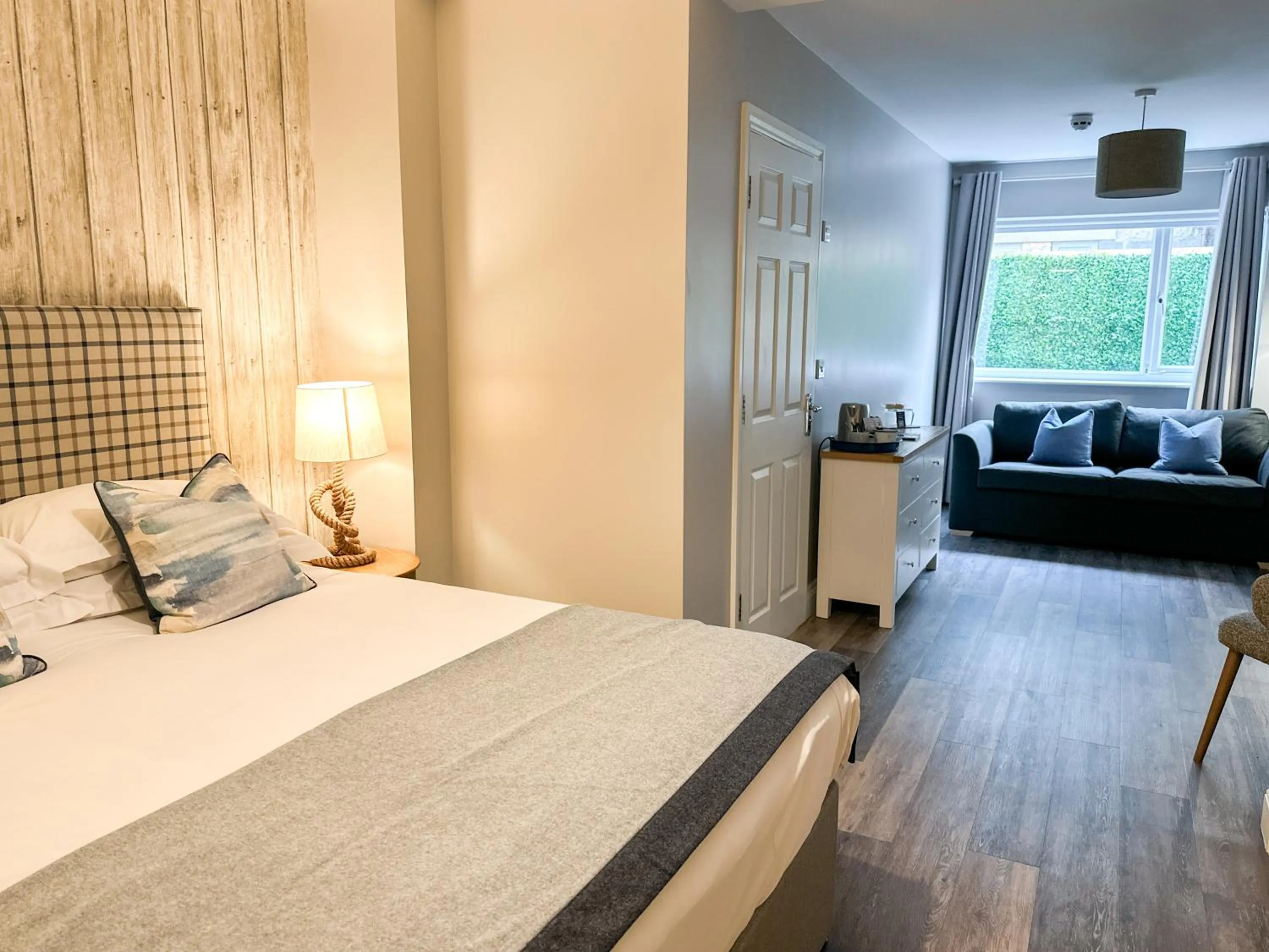 Bed in Beach House Hotel