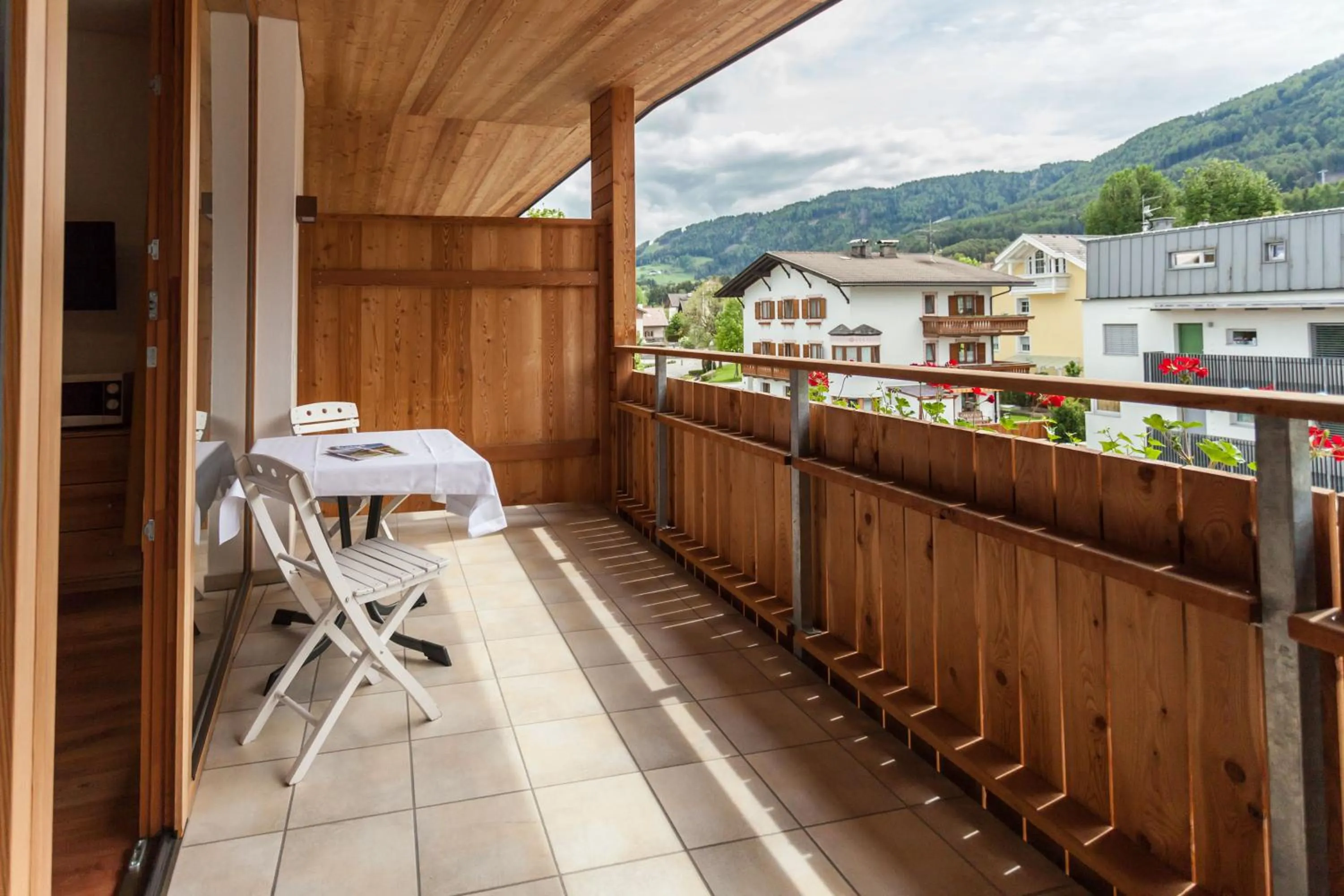 Decorative detail in Residence Aichner