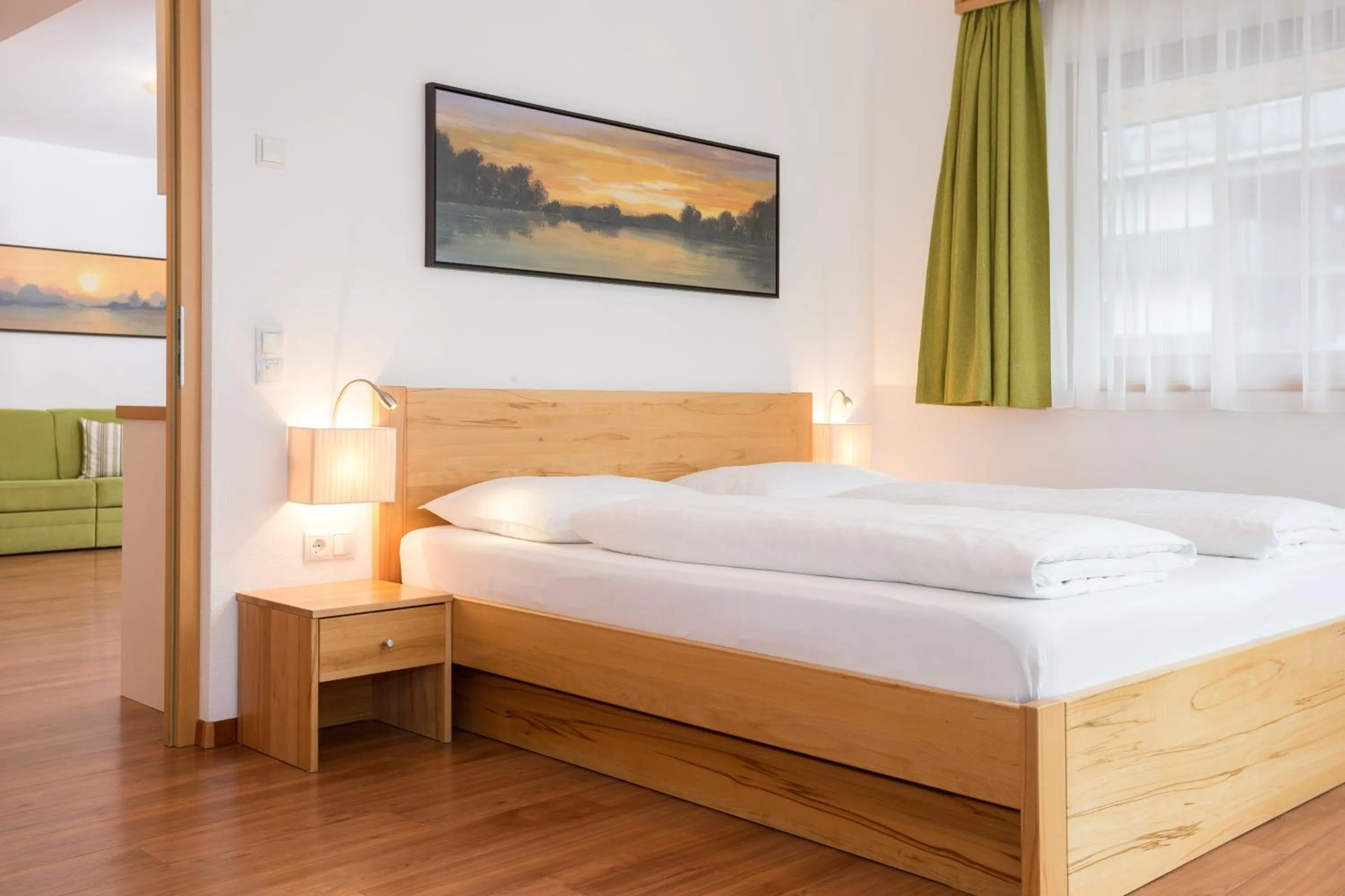 Decorative detail, Bed in Residence Aichner