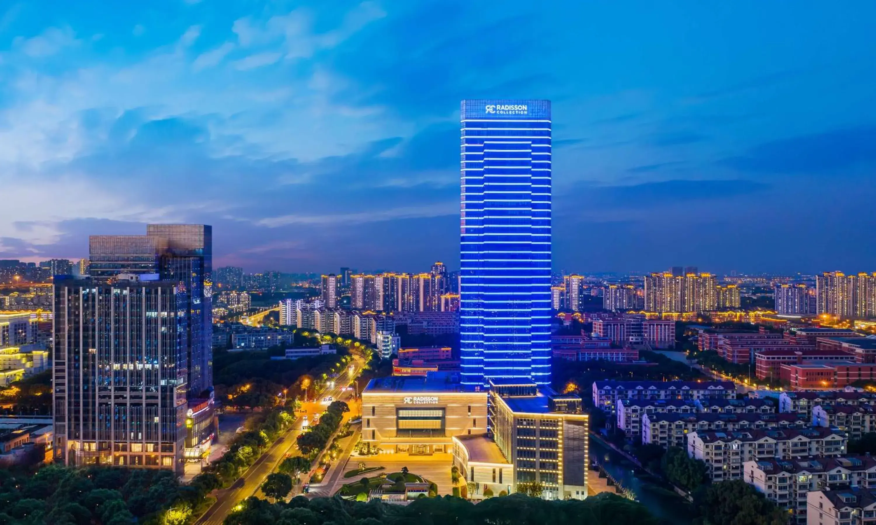 Property building in Radisson Collection, Wuxi Property building in Radisson Collection, Wuxi