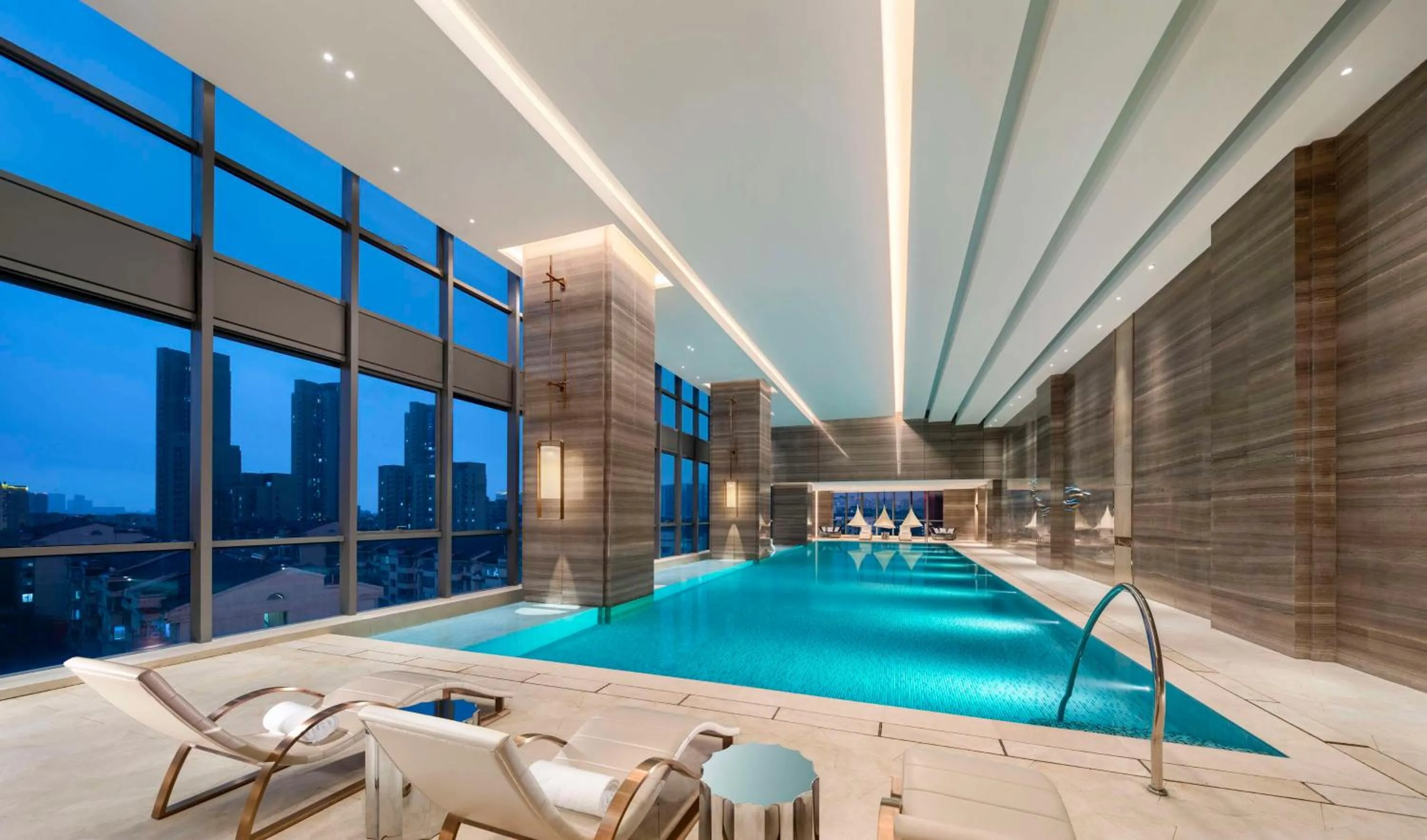 Pool view in Radisson Collection, Wuxi