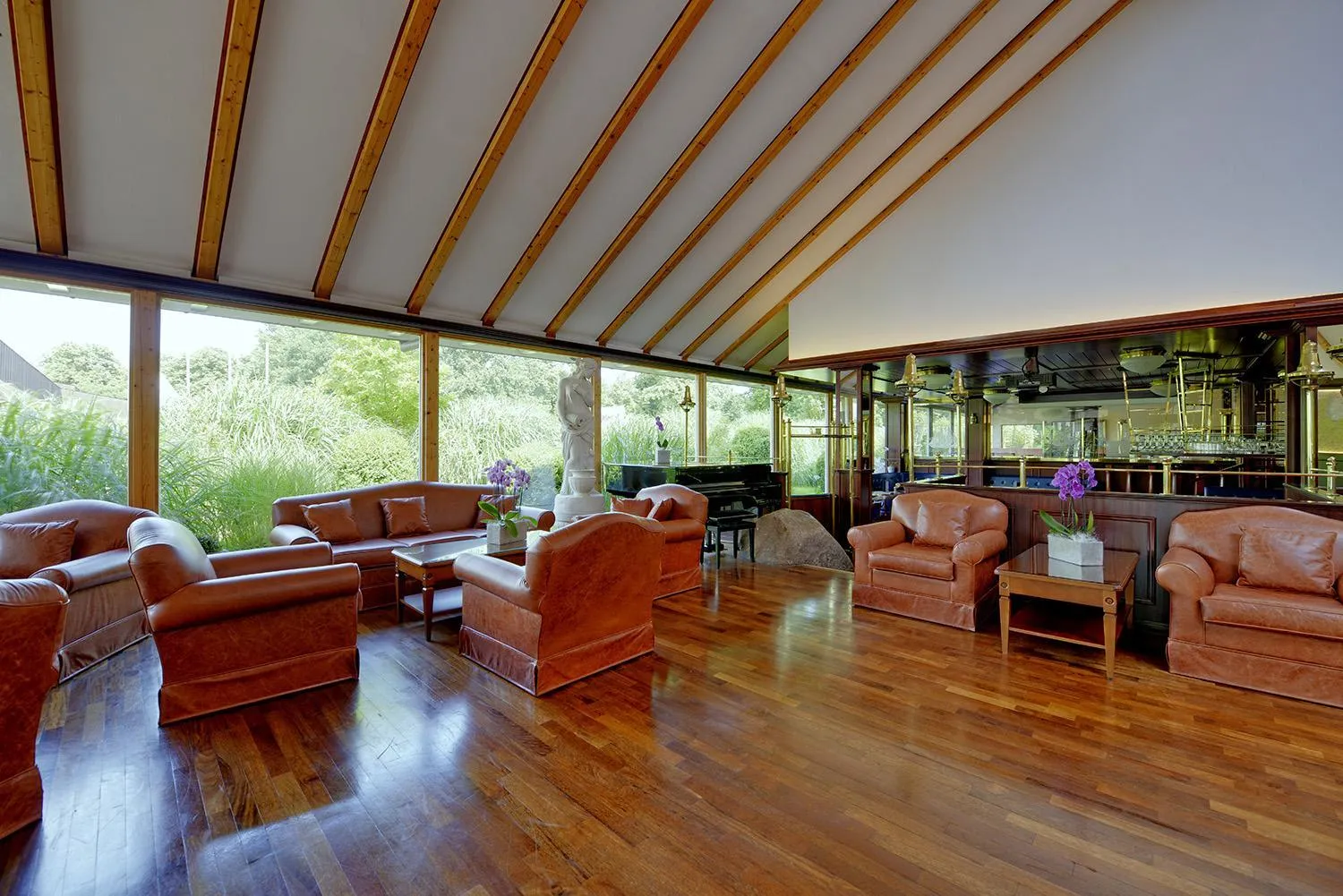 Lobby or reception in Parkhotel Stader Hof