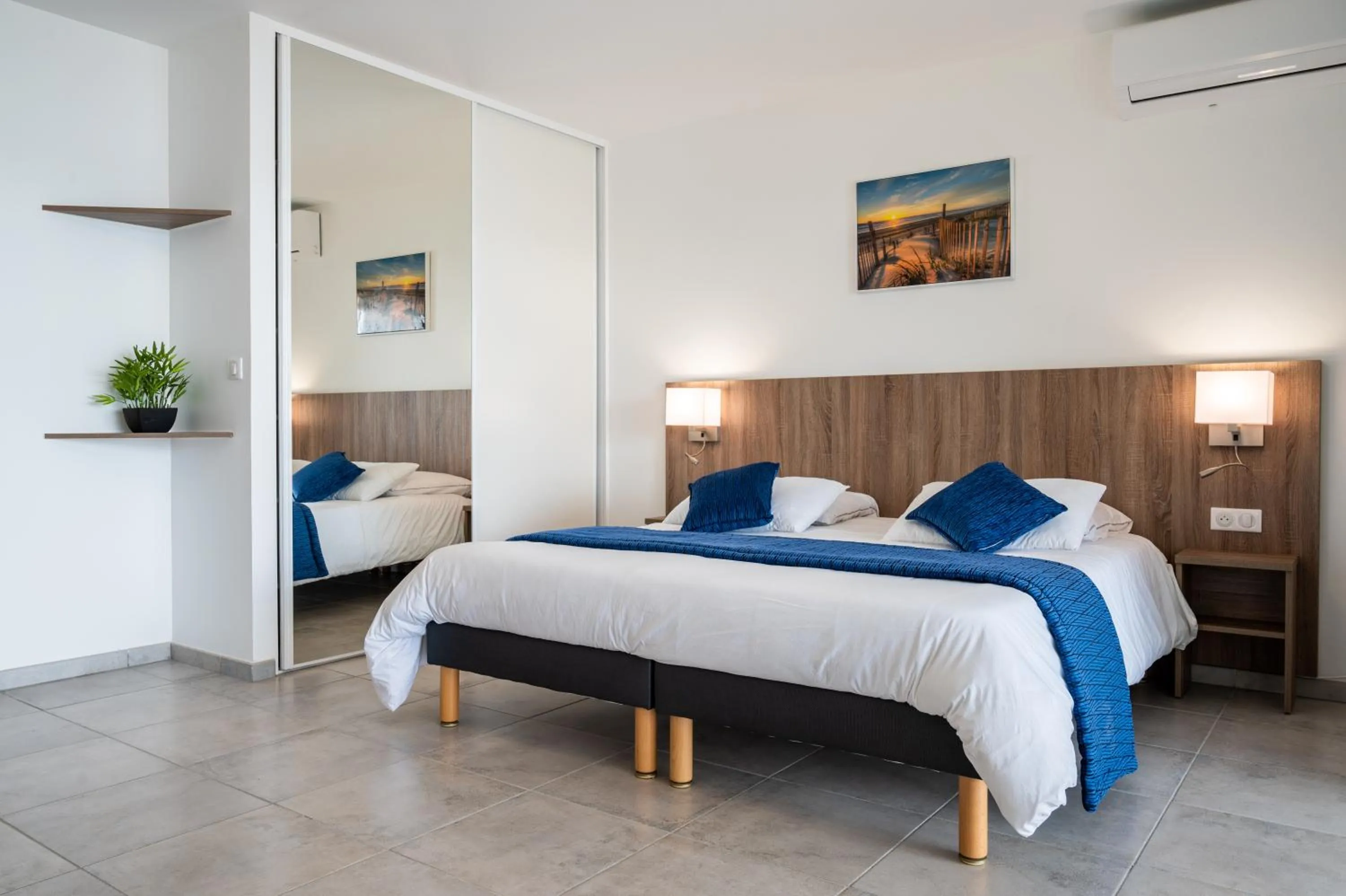 Bed in B&B HOME Fort-de-France Marina