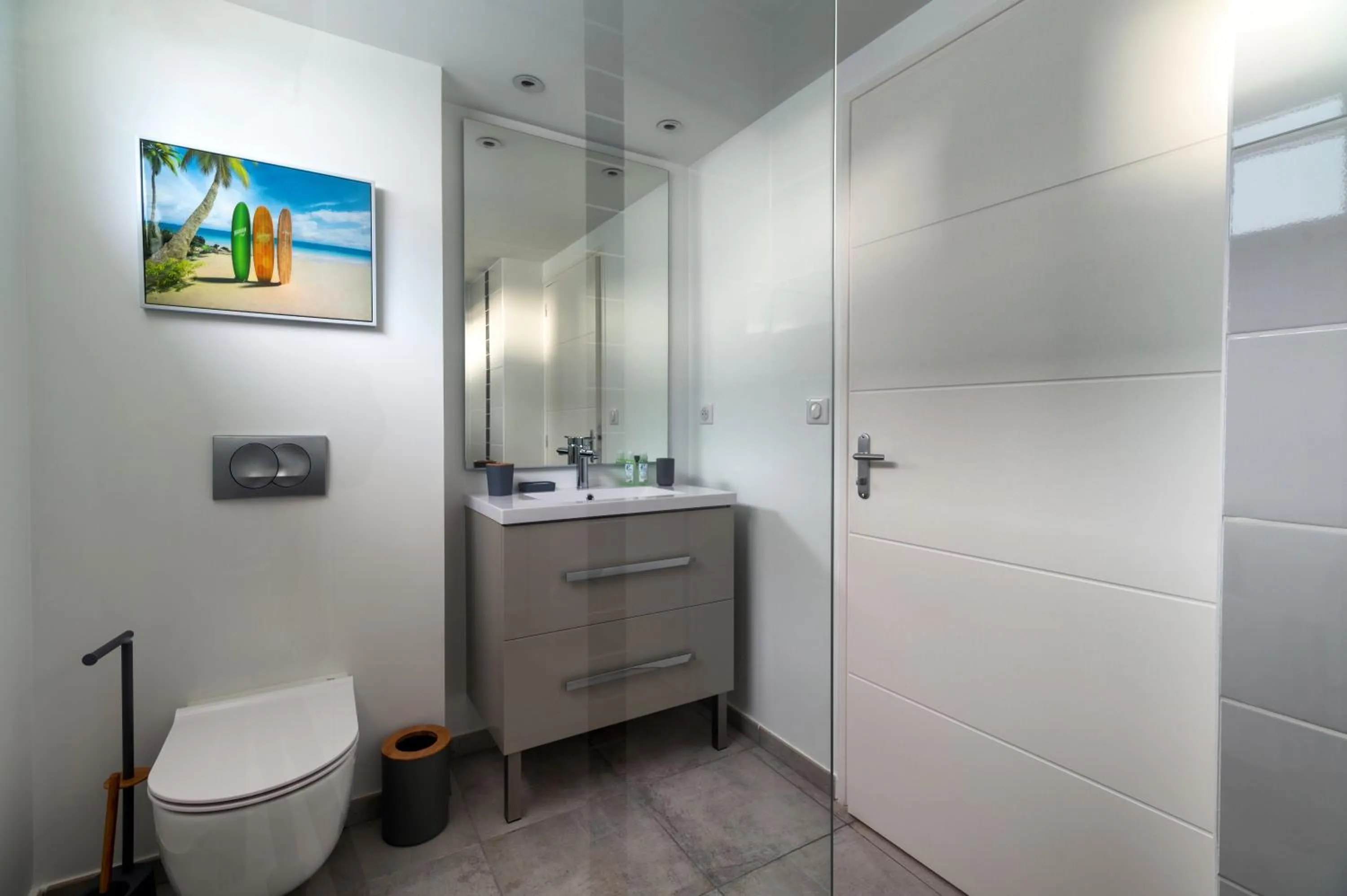 Toilet in B&B HOME Fort-de-France Marina