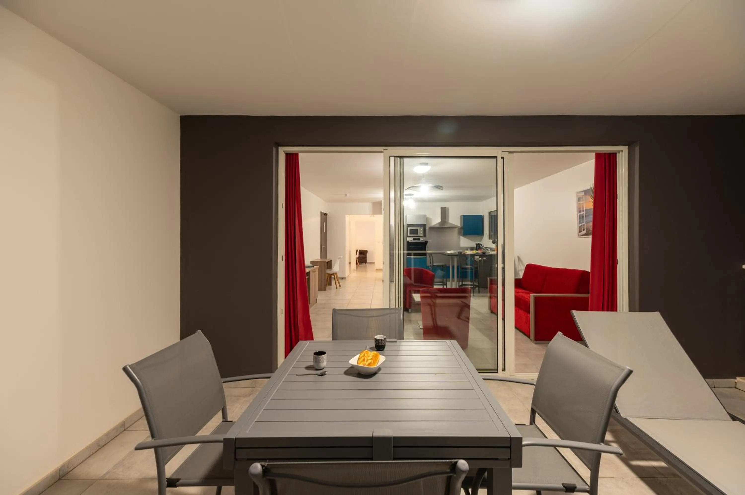 Balcony/Terrace in B&B HOME Fort-de-France Marina