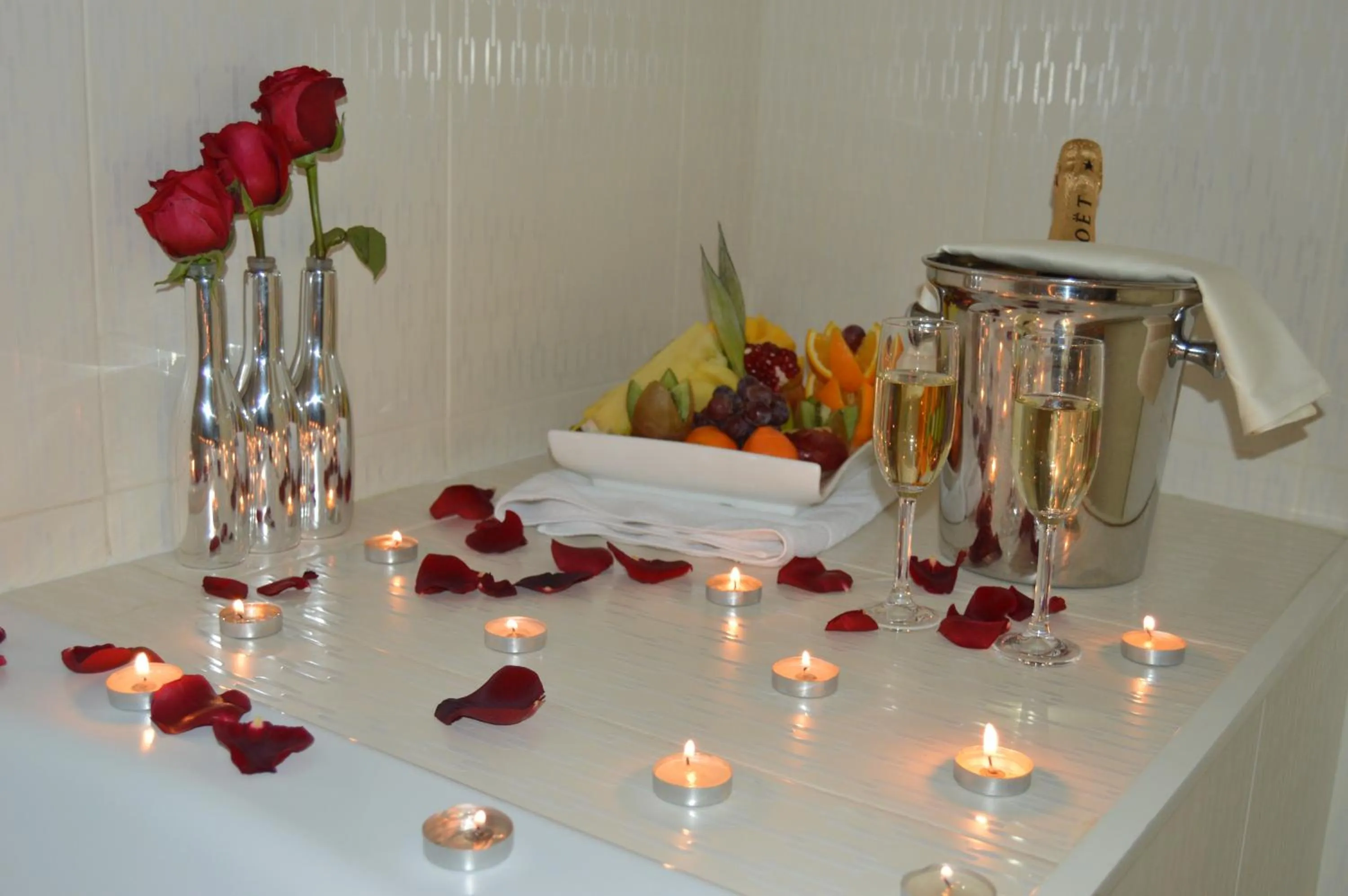 Bathroom in Markazia Suites