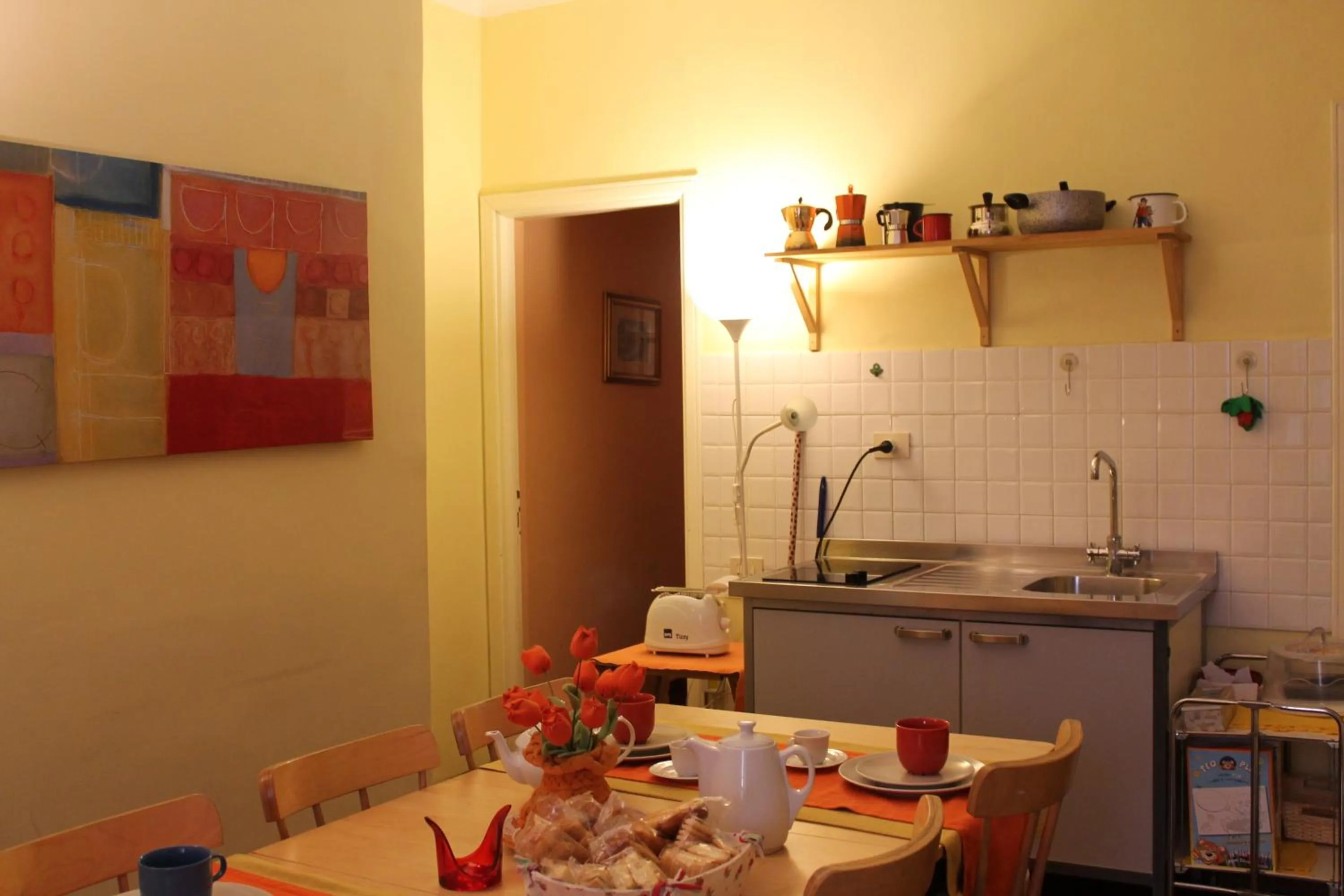 Kitchen or kitchenette in B&B A Casa Di Nancy