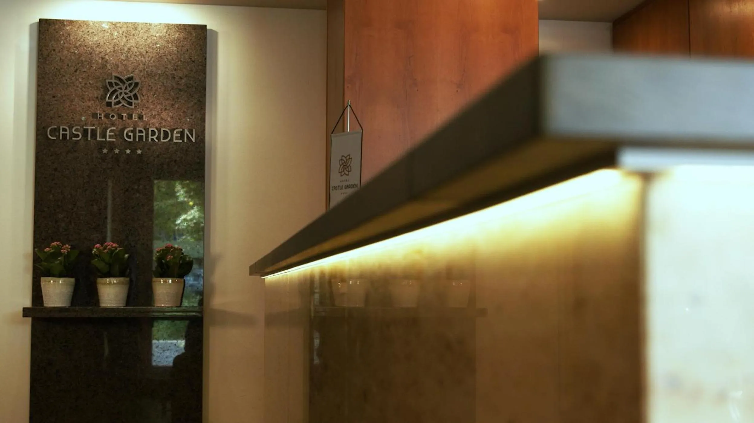 Lobby or reception in Hotel Castle Garden