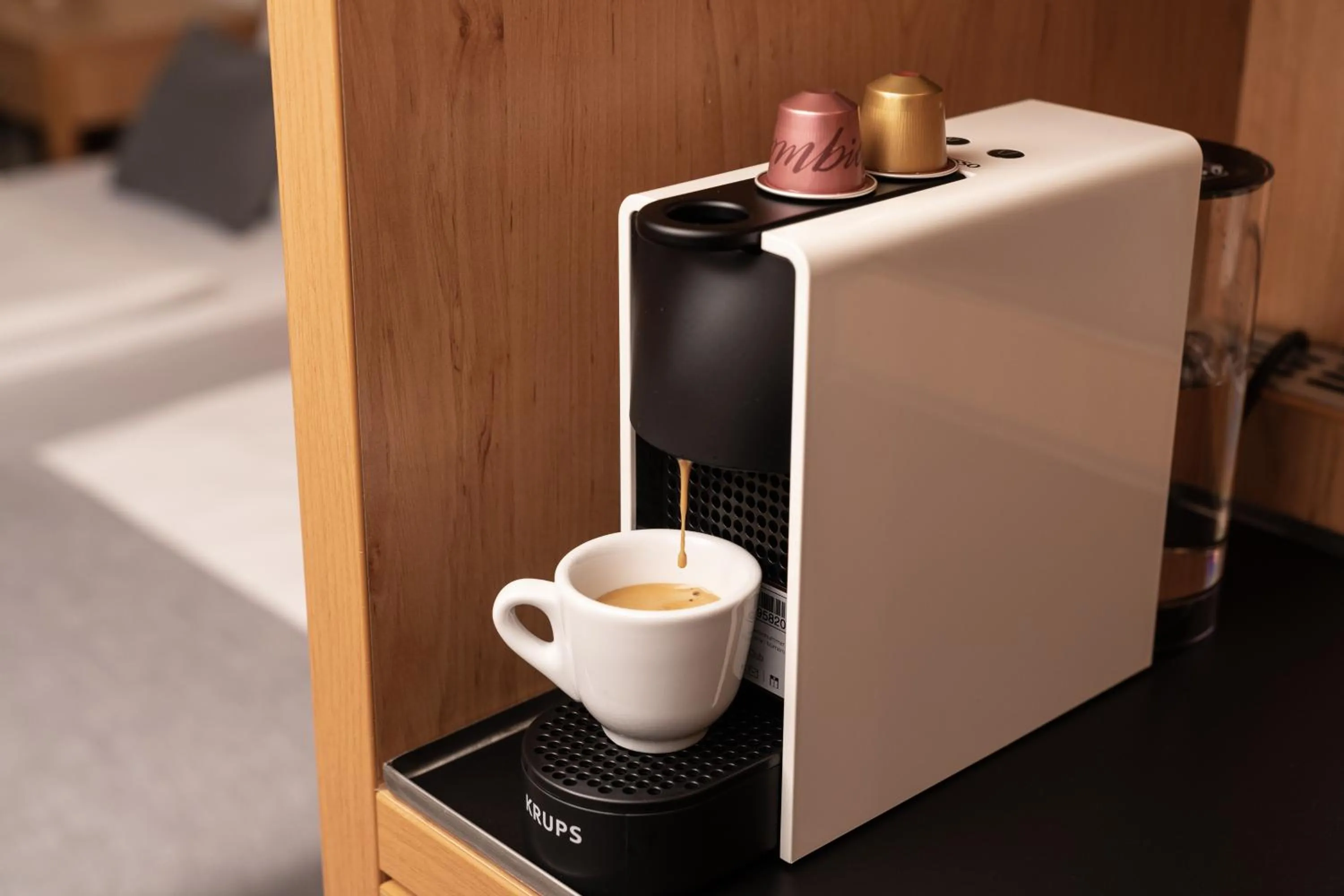 Coffee/tea facilities in Hotel Castle Garden