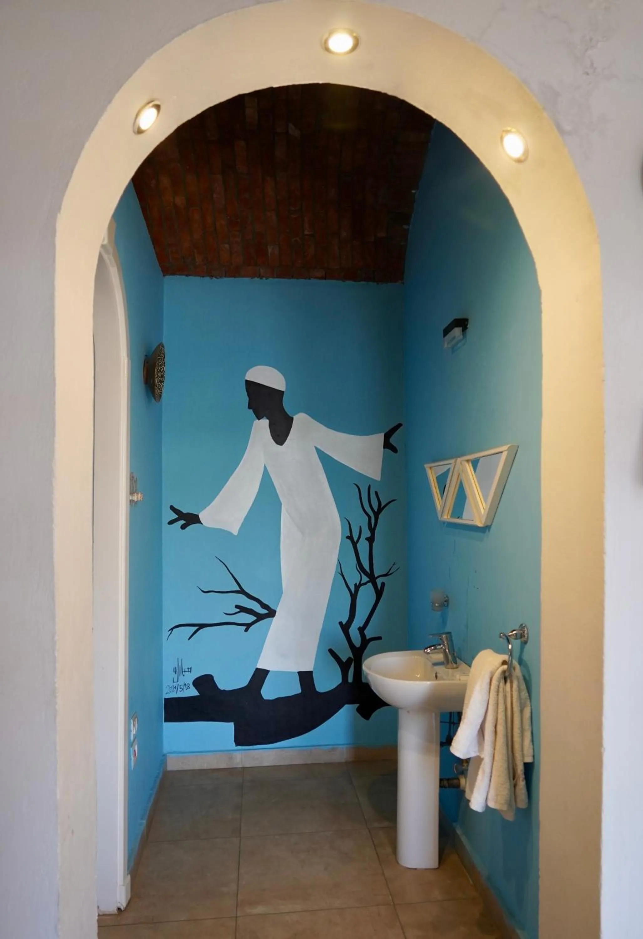 Bathroom in Artika Wadi Kiki Hotel