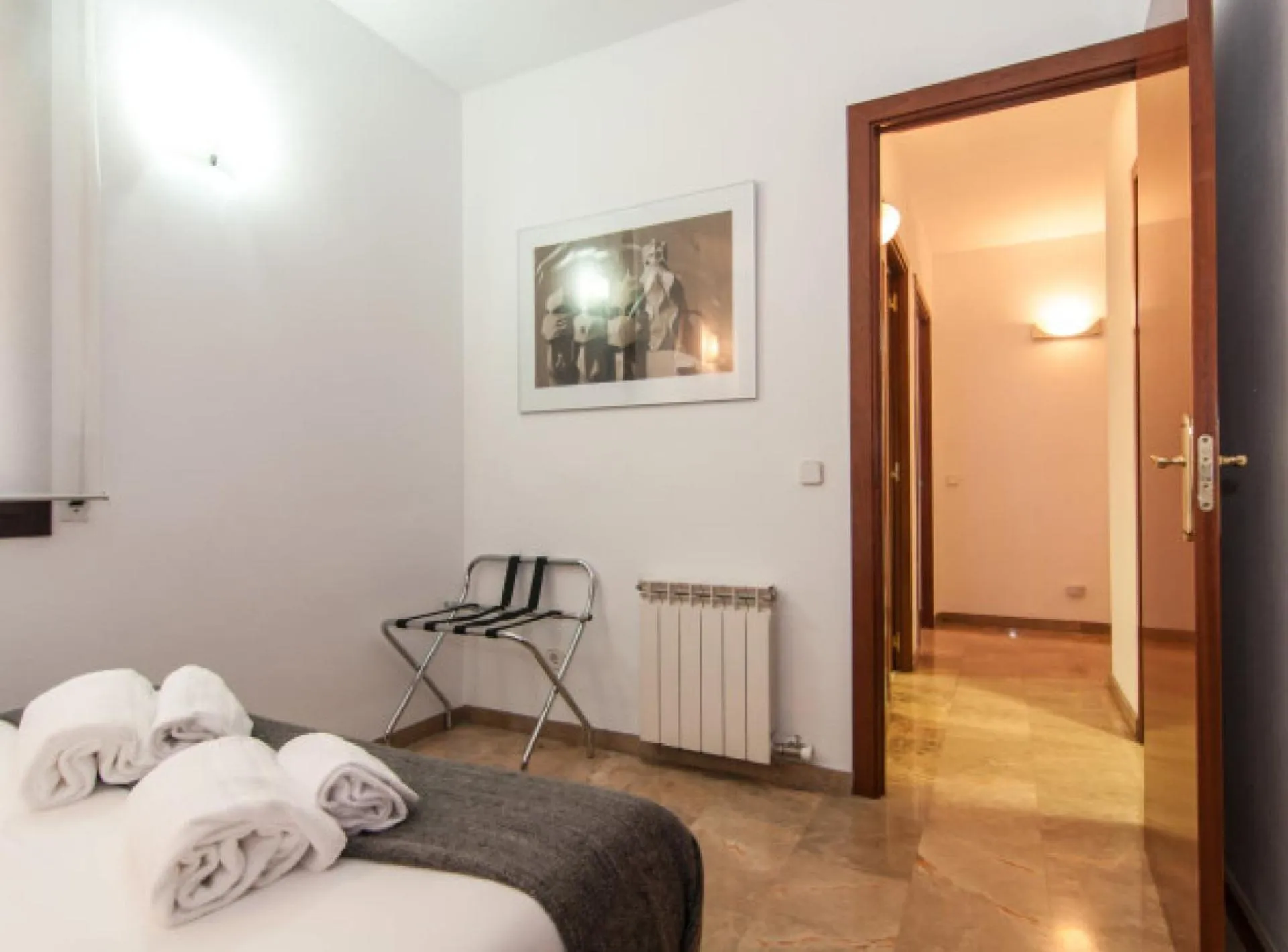 Bed in Picasso Suites