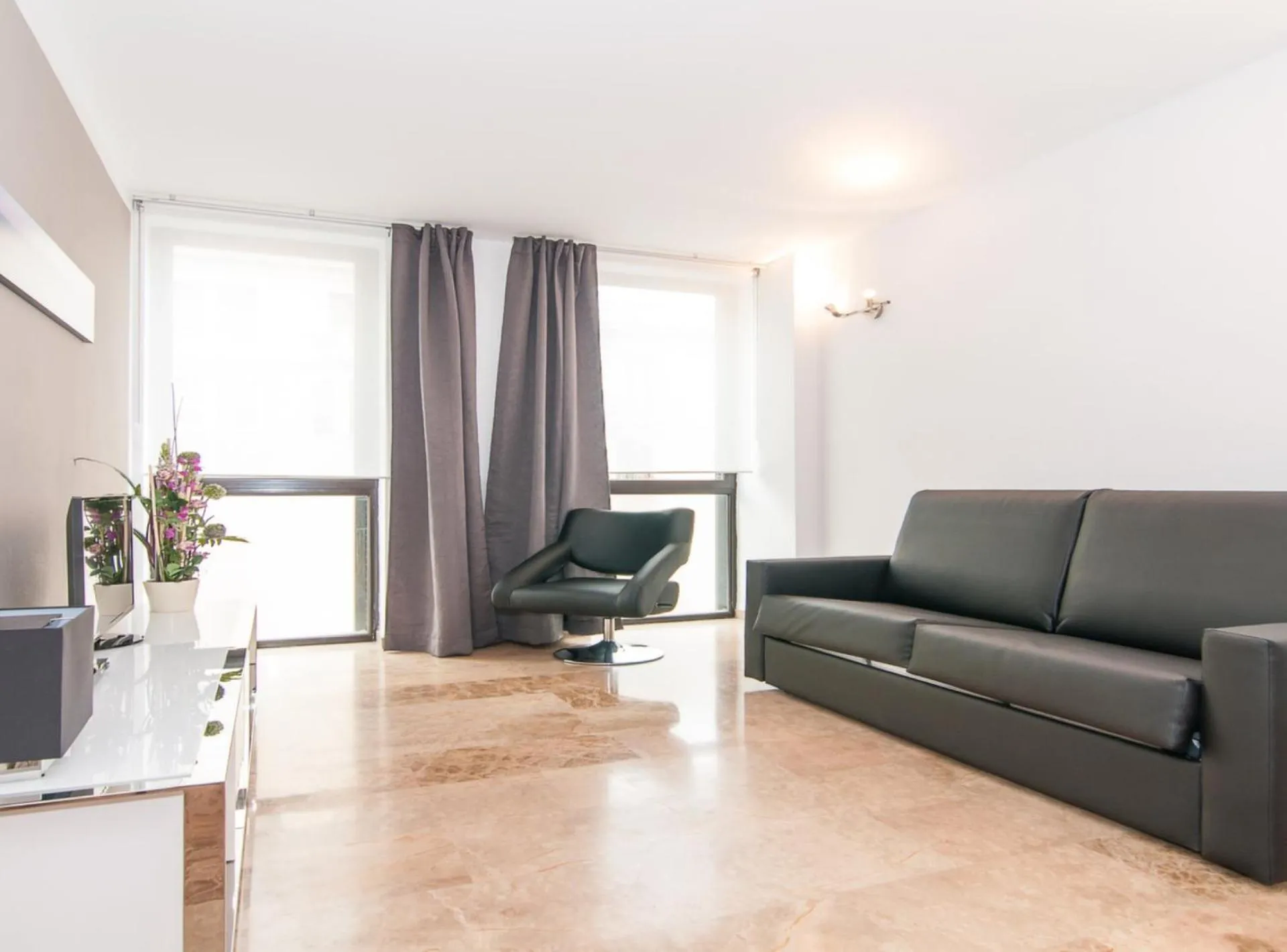 Living room in Picasso Suites