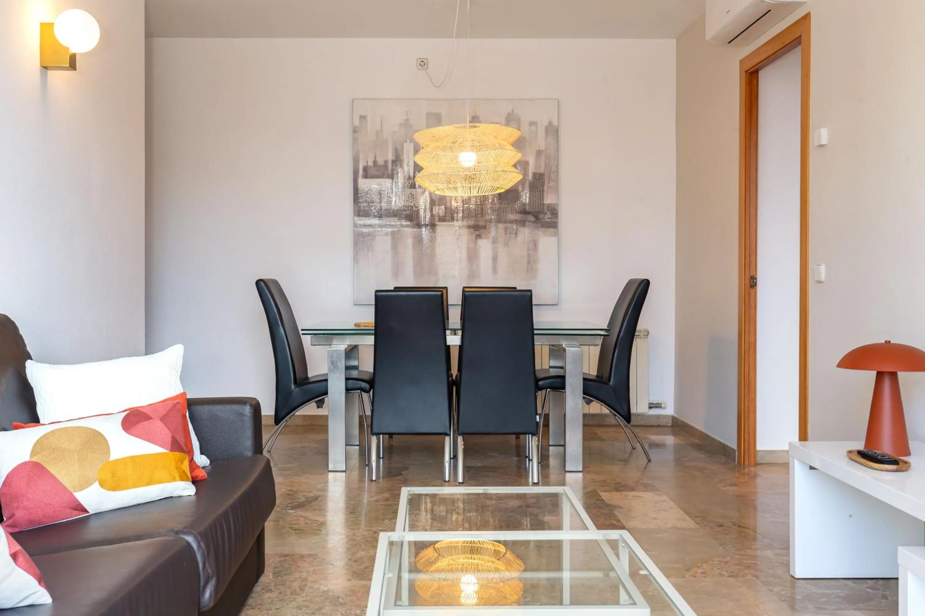 Living room in Picasso Suites