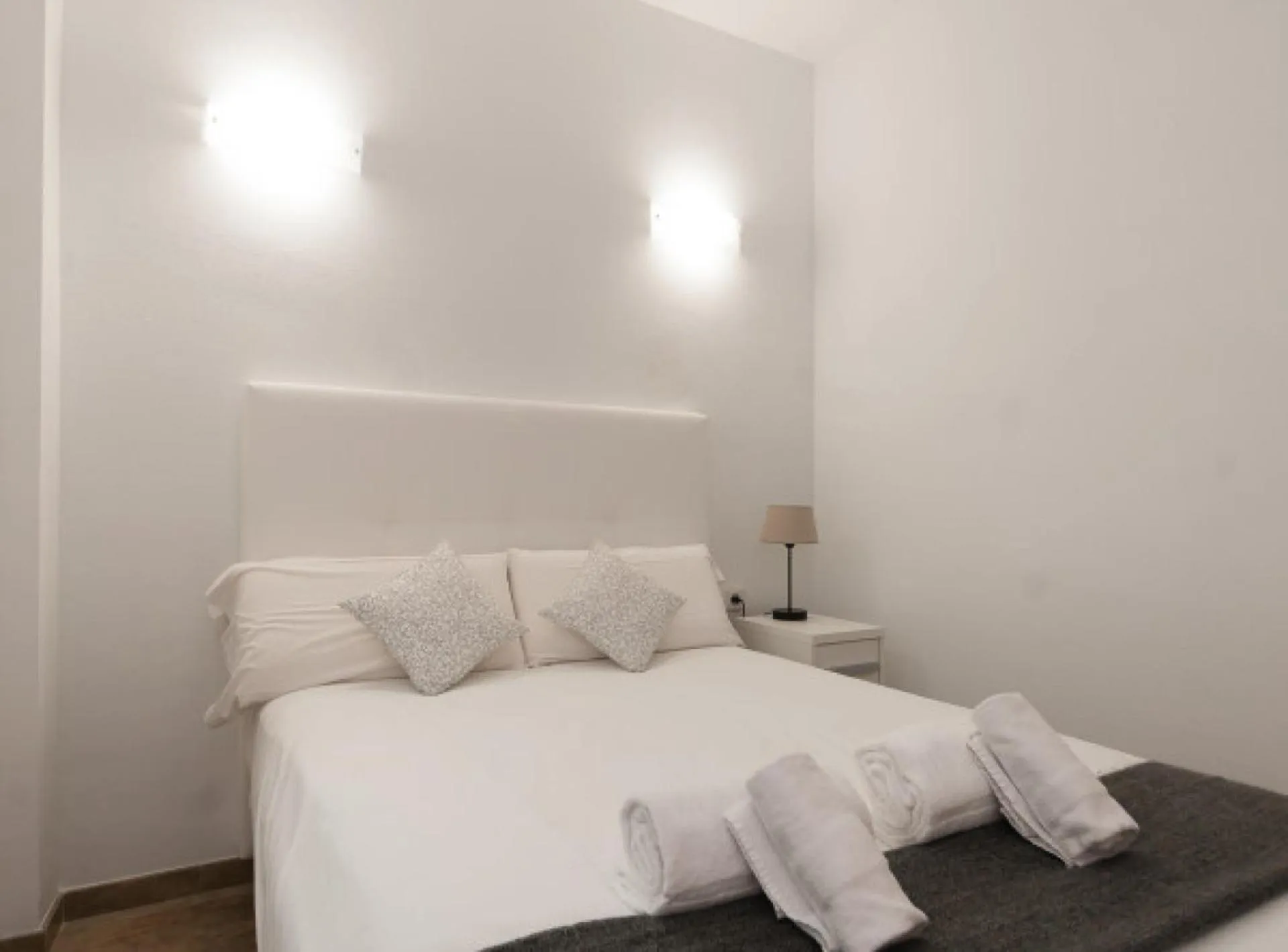 Bed in Picasso Suites