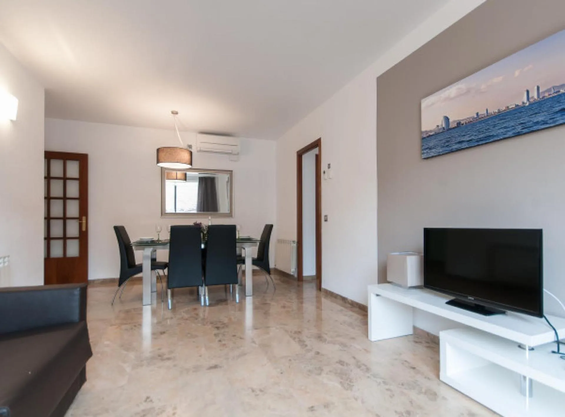 Living room in Picasso Suites