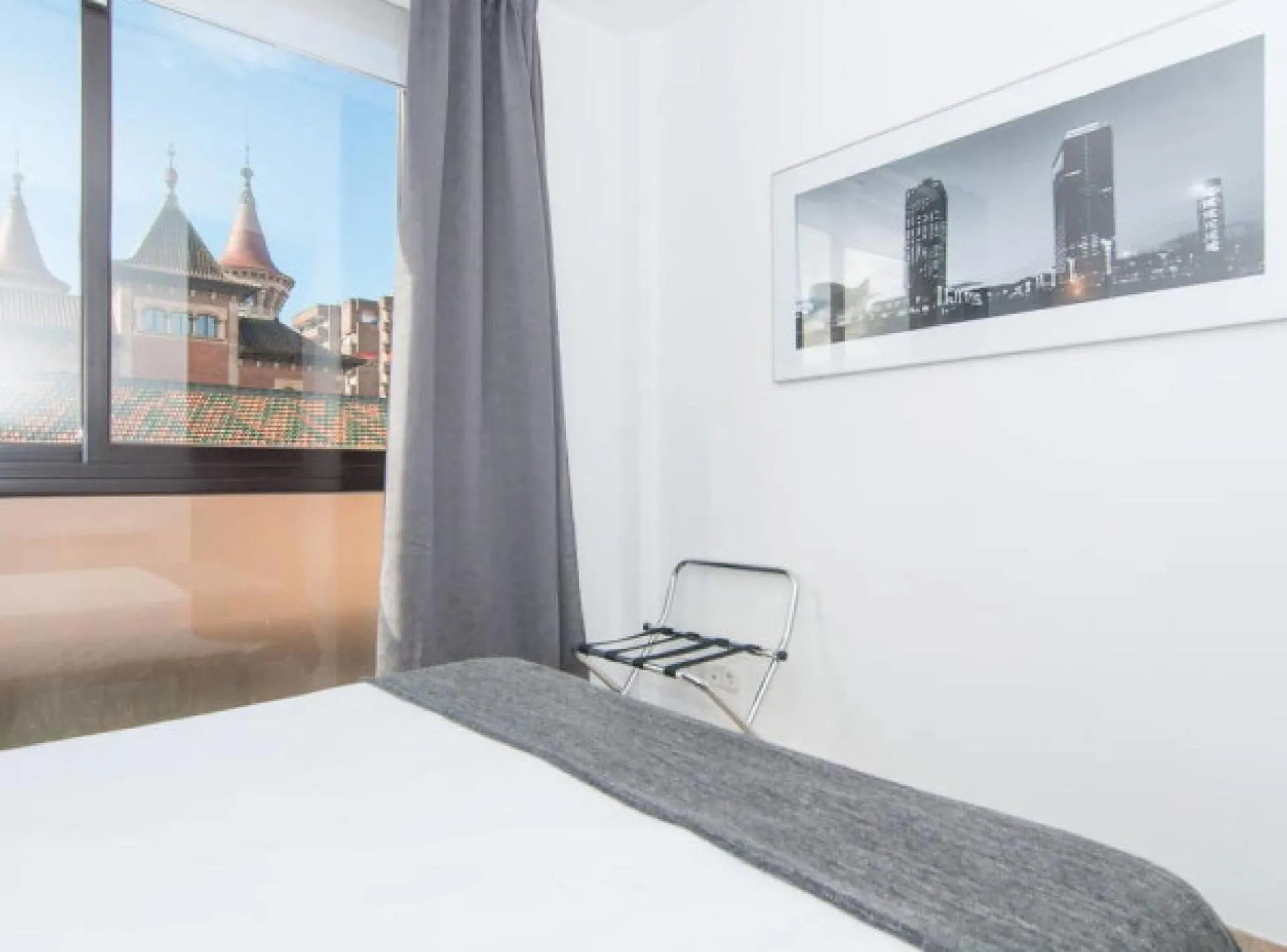 Bed in Picasso Suites