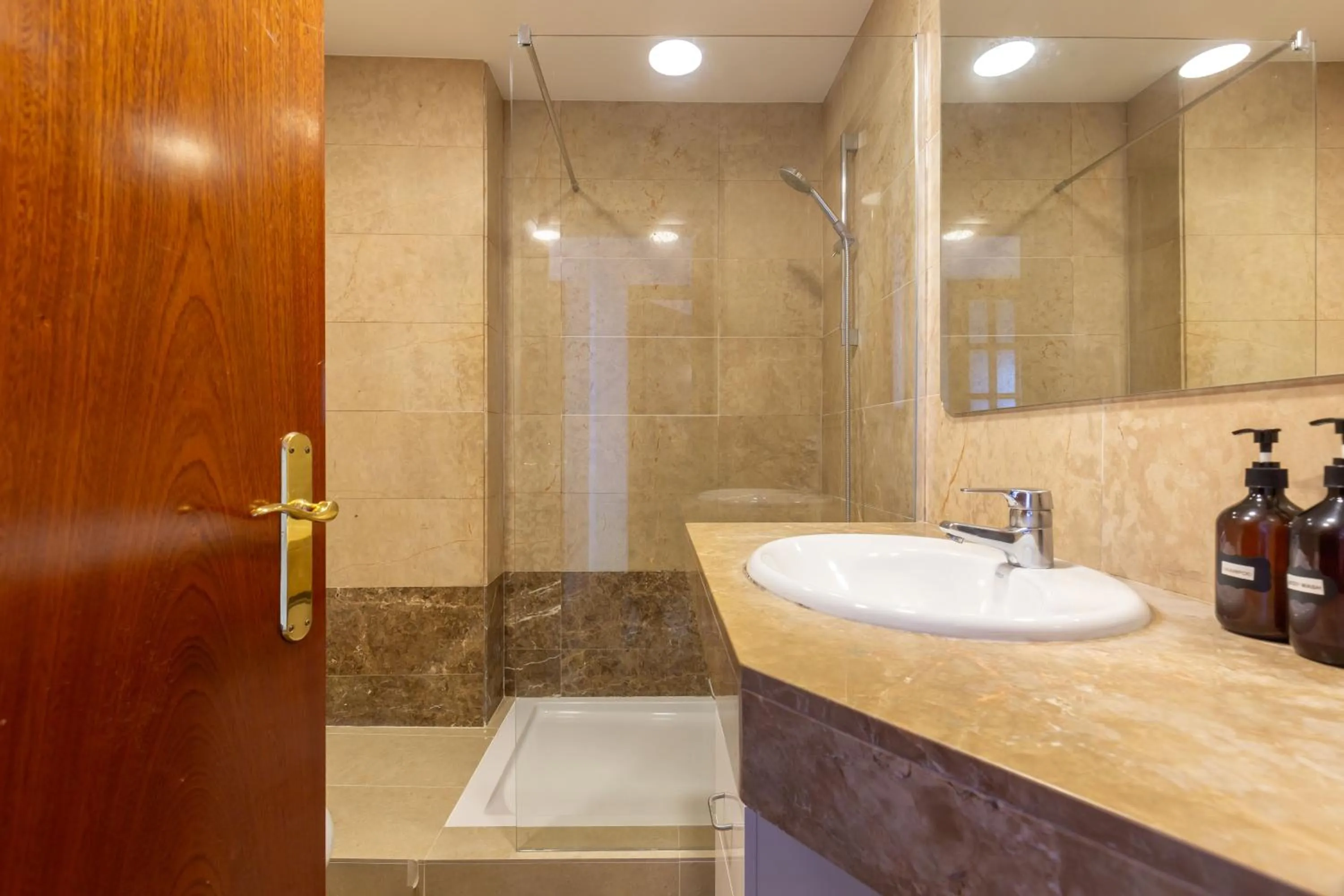 Shower in Picasso Suites