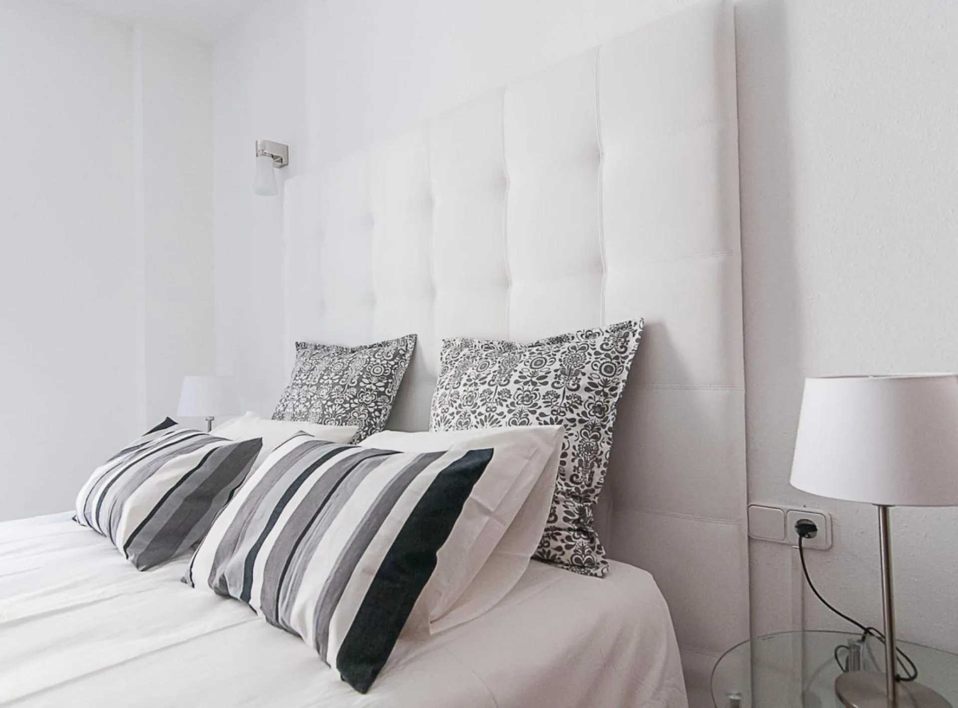 Bed in Picasso Suites