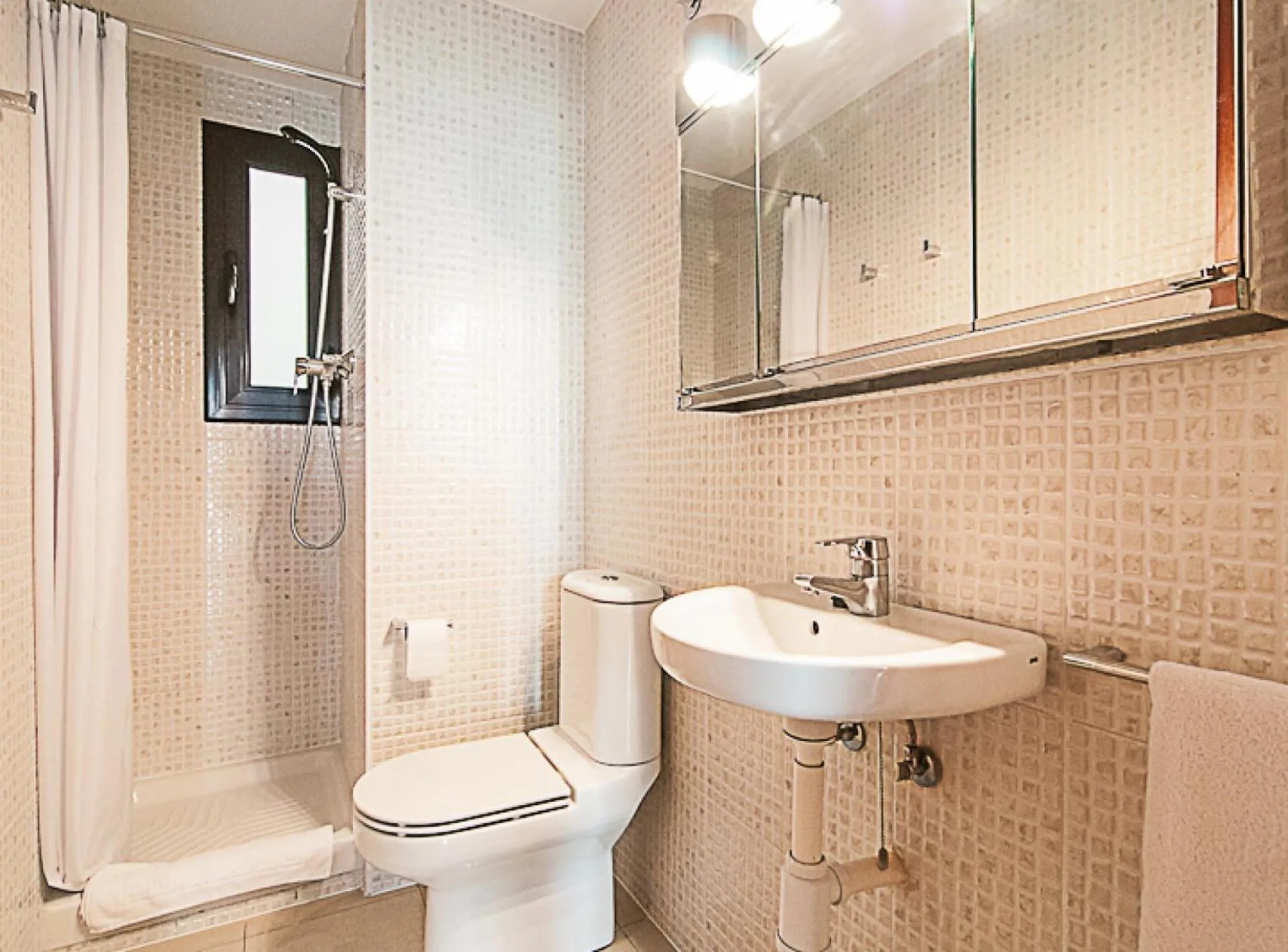 Shower in Picasso Suites