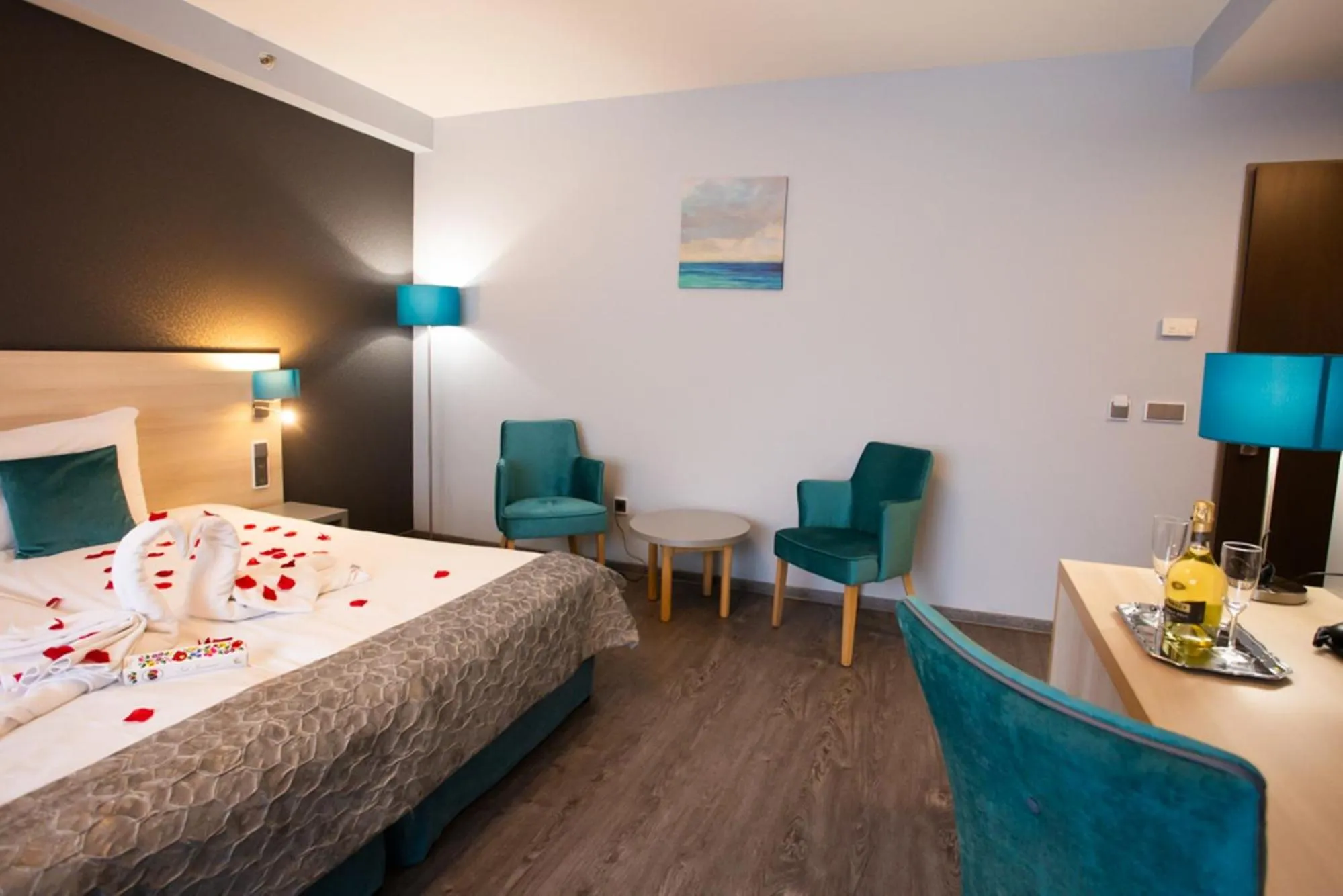 Bed in Hotel Regnum Residence