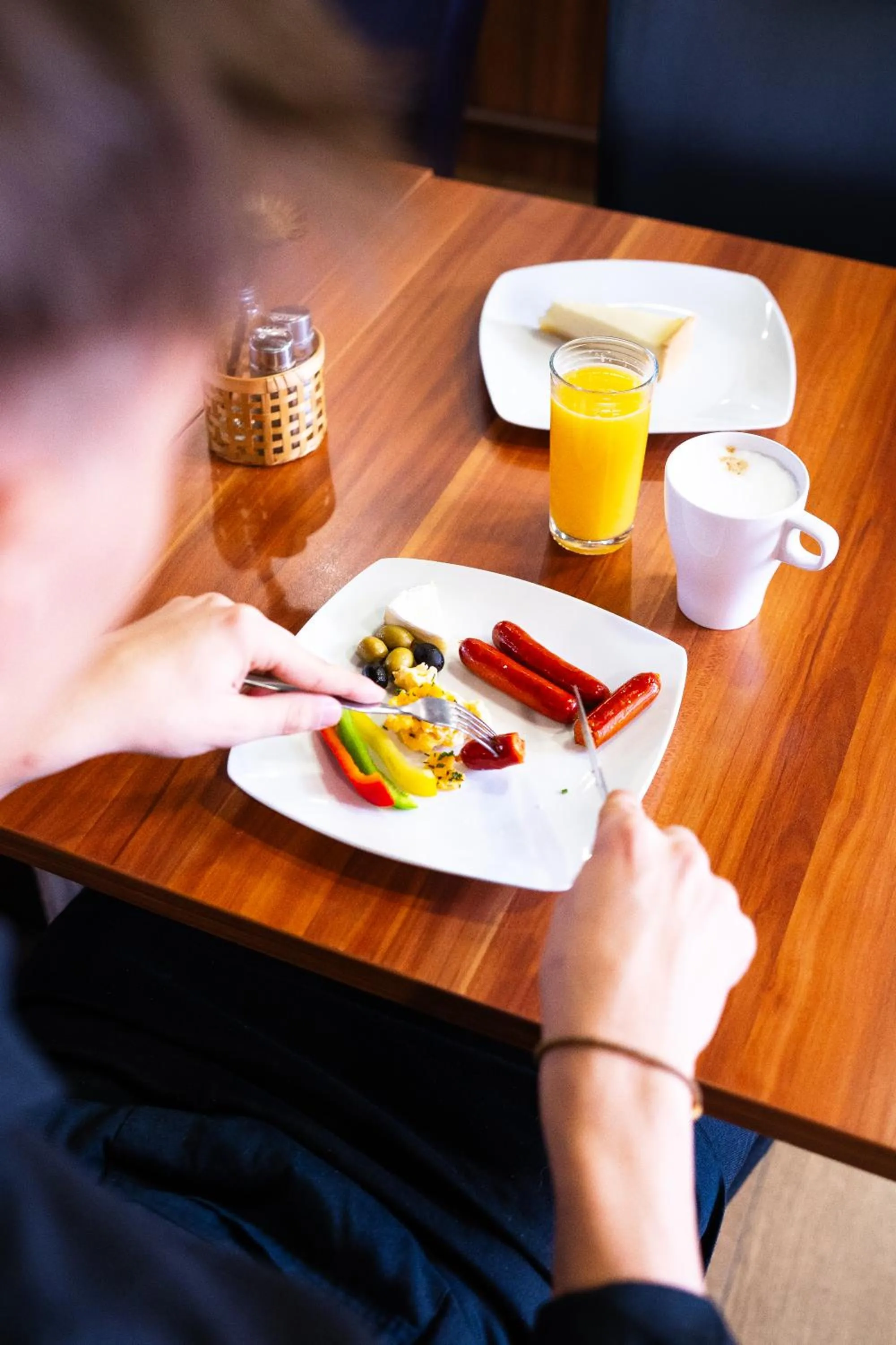 Breakfast in Hotel Regnum Residence
