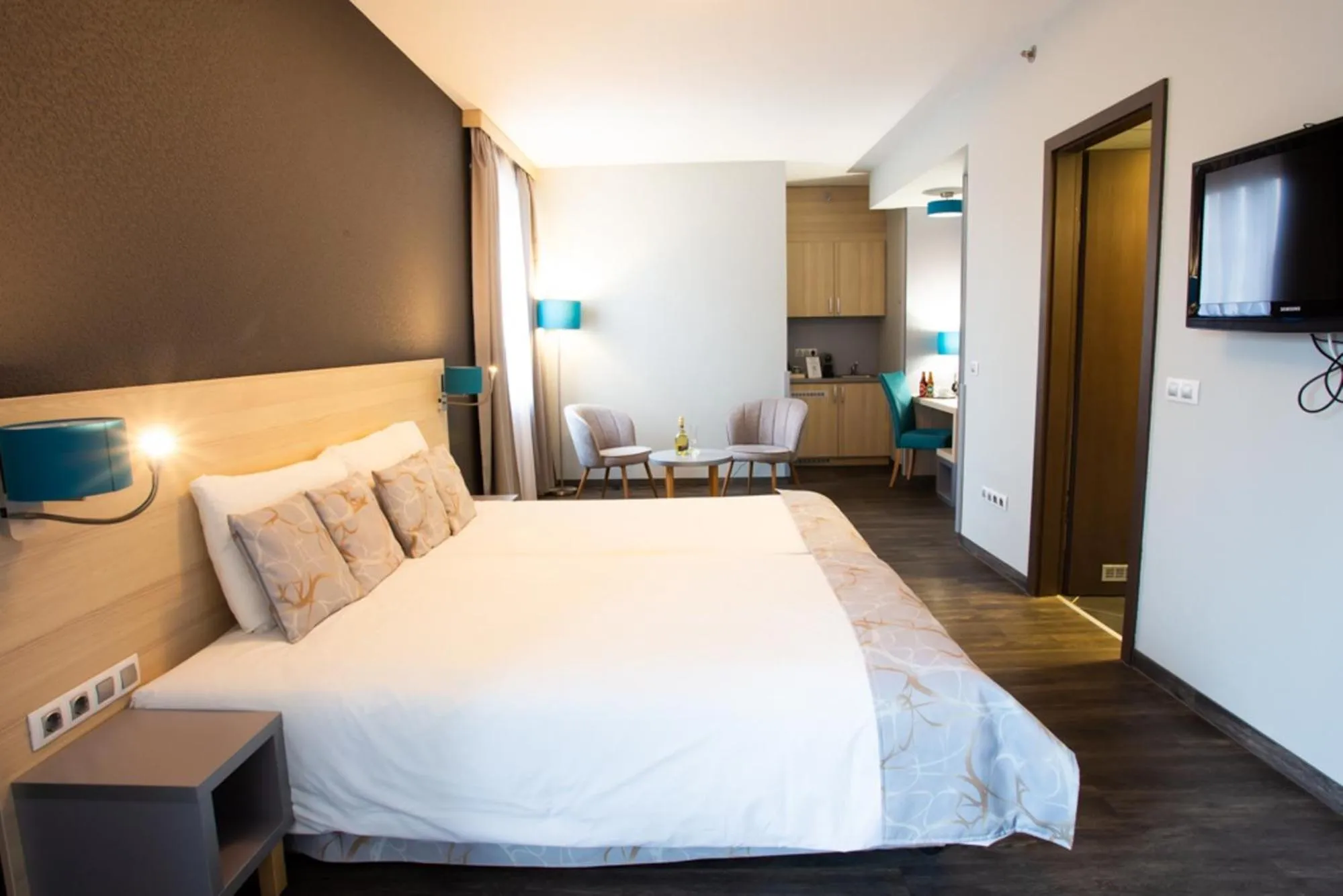 Bed in Hotel Regnum Residence