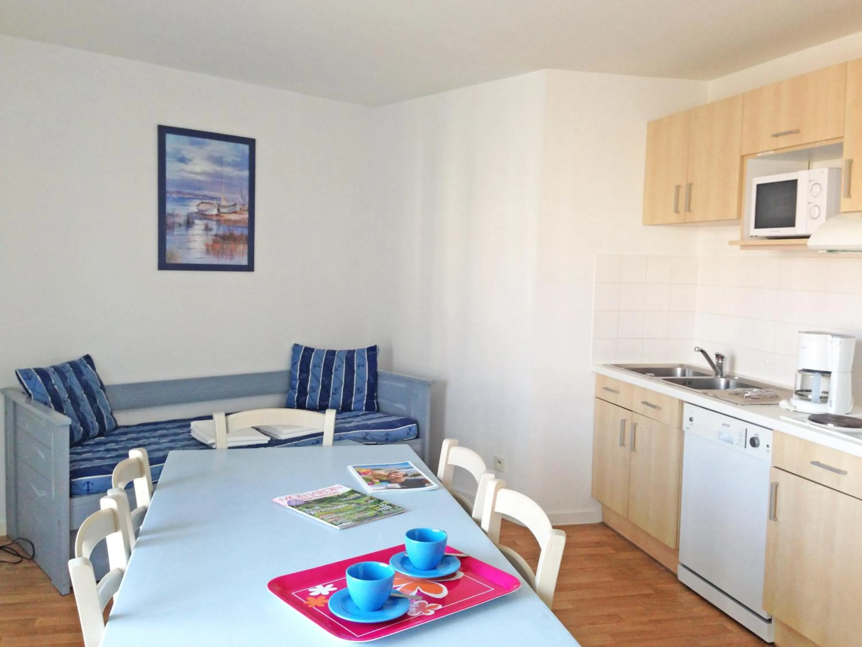 Living room in Vacancéole - Les Jardins de l'Amirauté