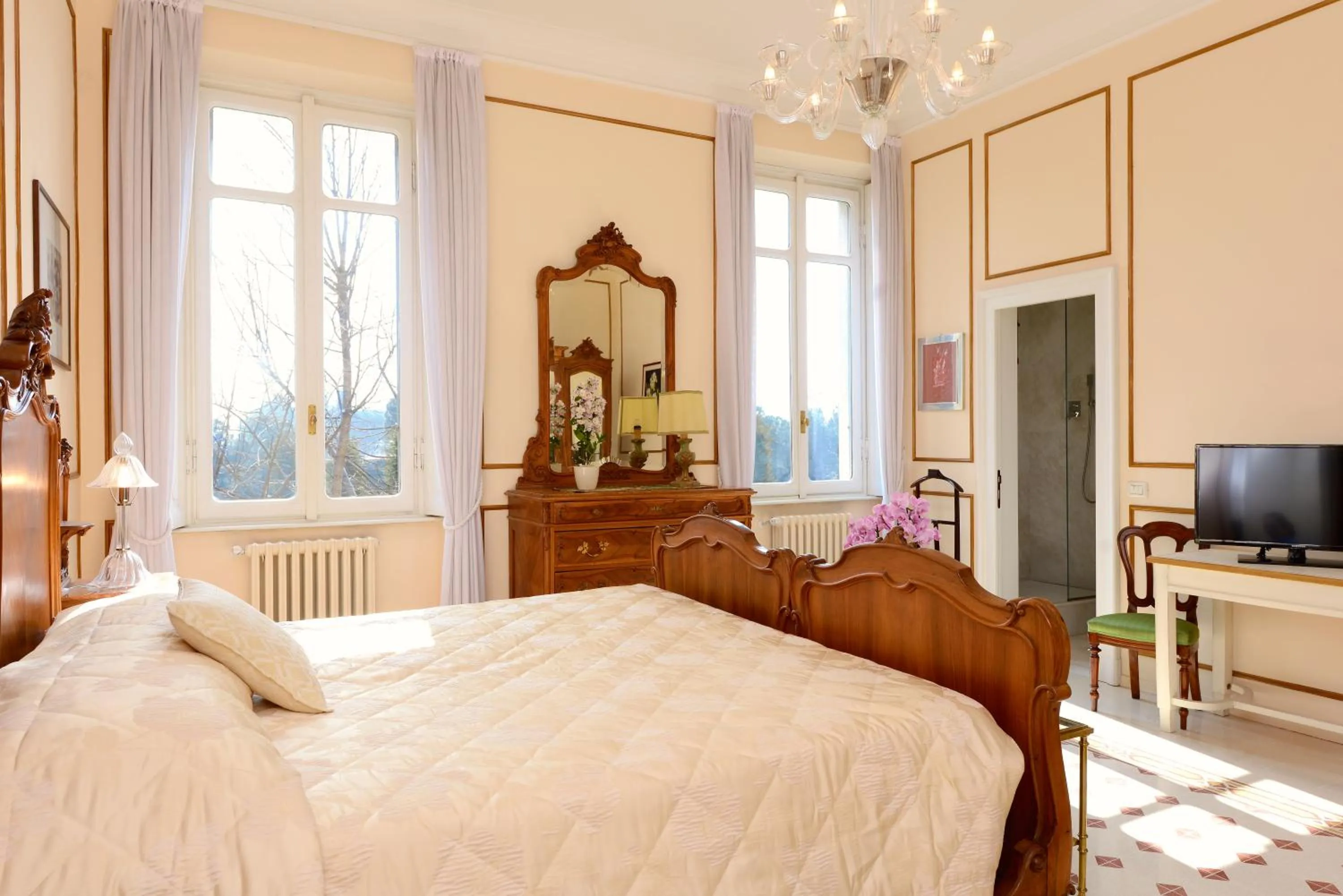 Bed in Villa Verganti Veronesi