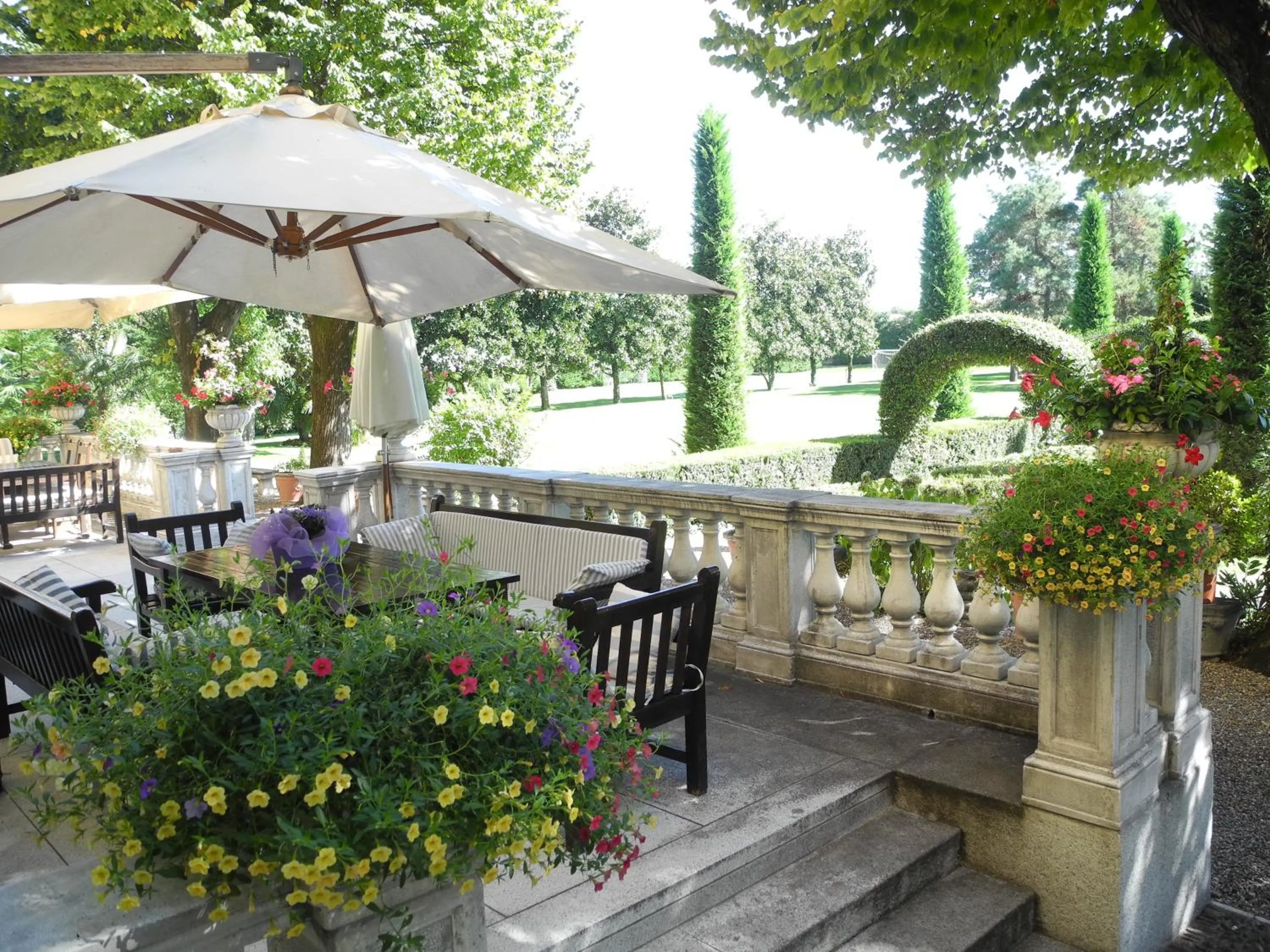 Patio in Villa Verganti Veronesi