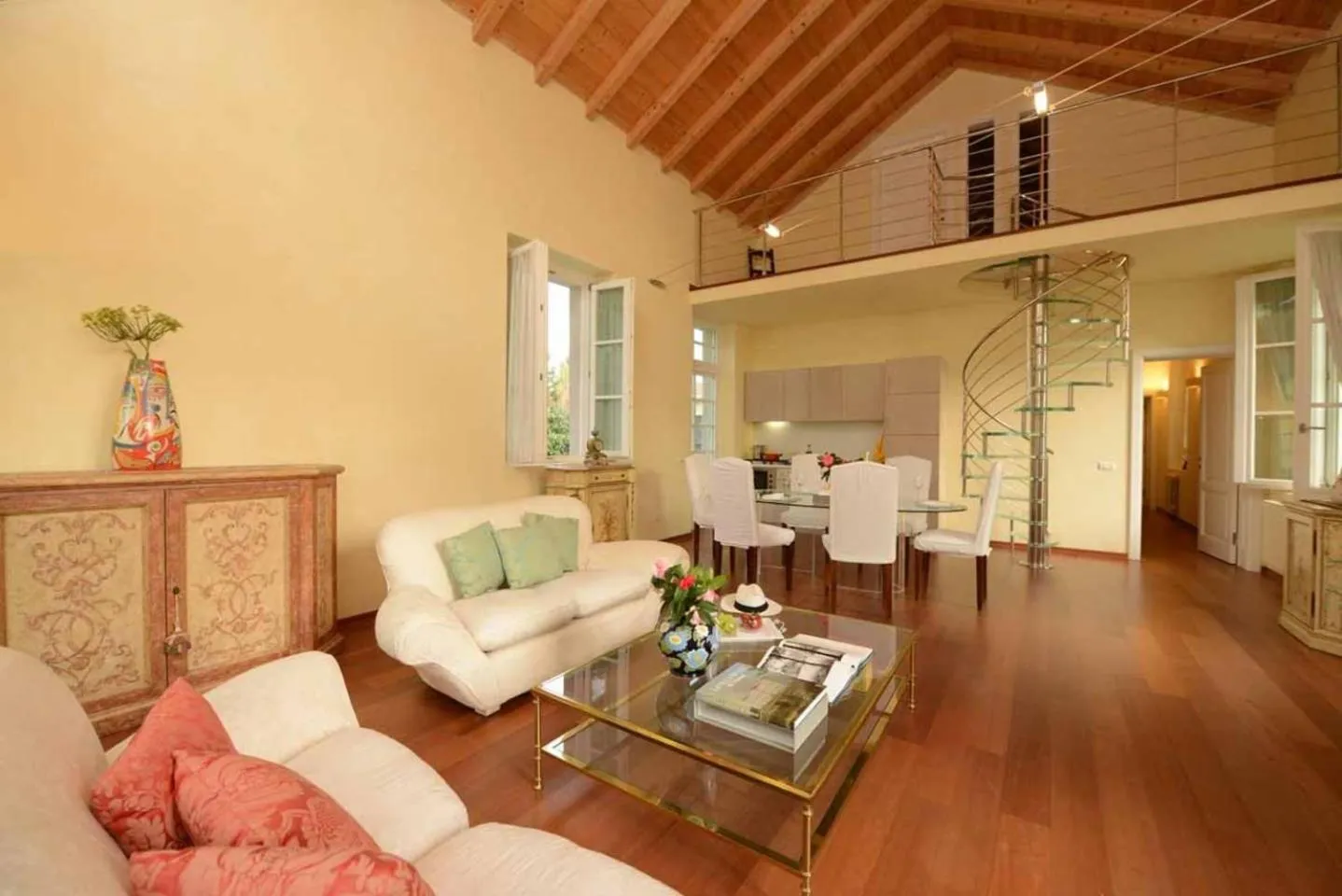 Living room in Villa Verganti Veronesi