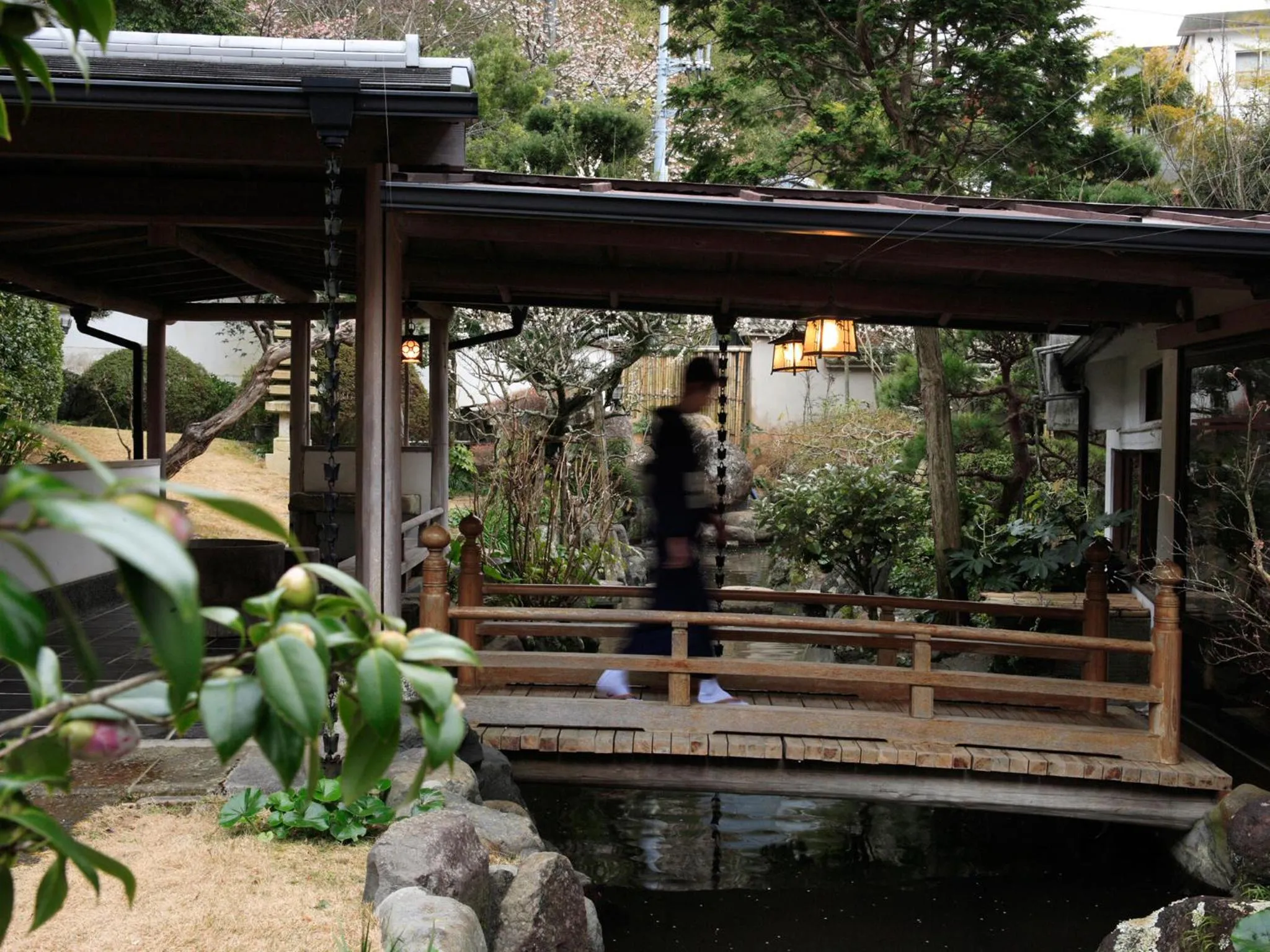 Garden in Sakahijiri gyokushoen