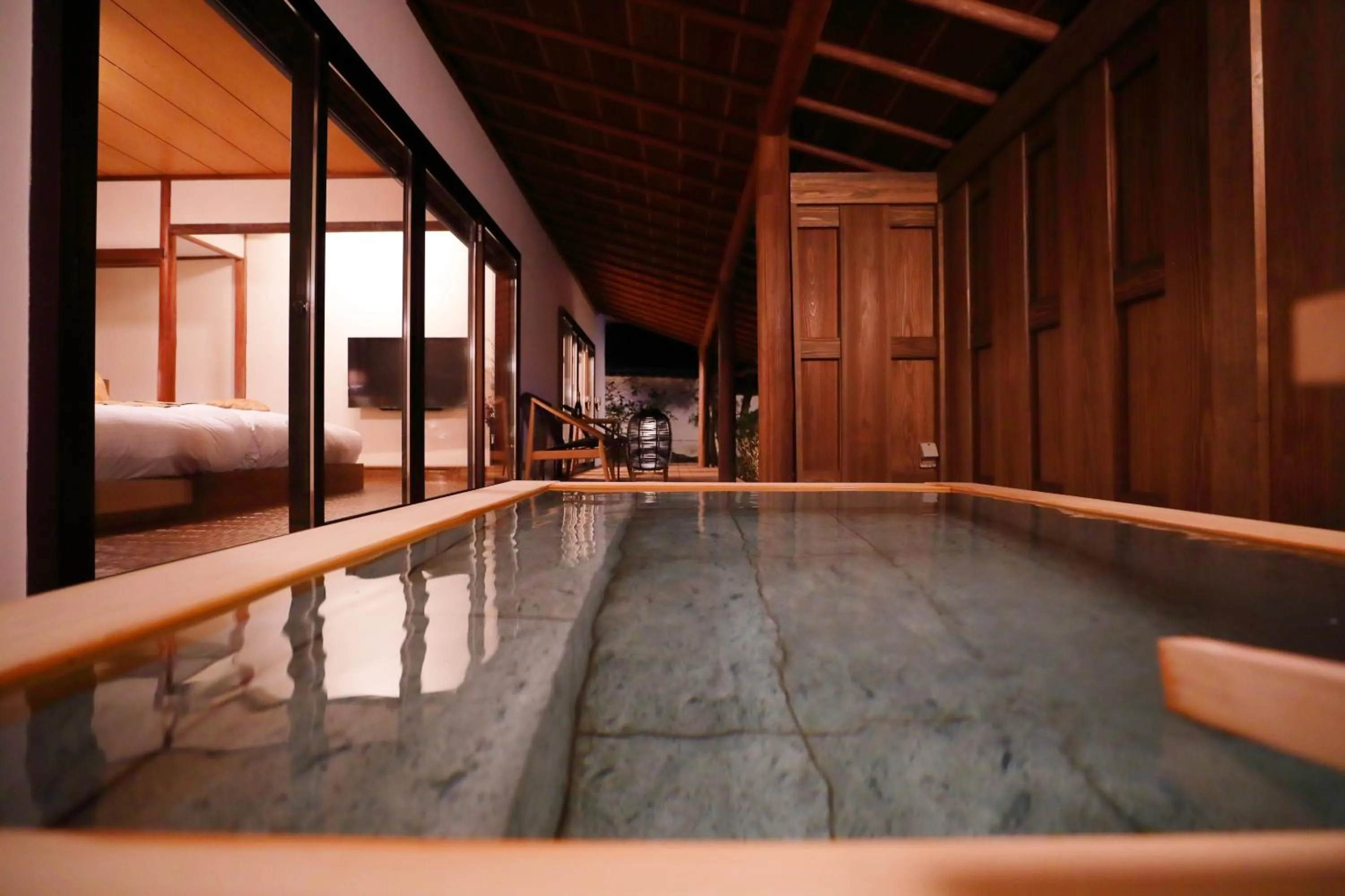 Open Air Bath in Sakahijiri gyokushoen