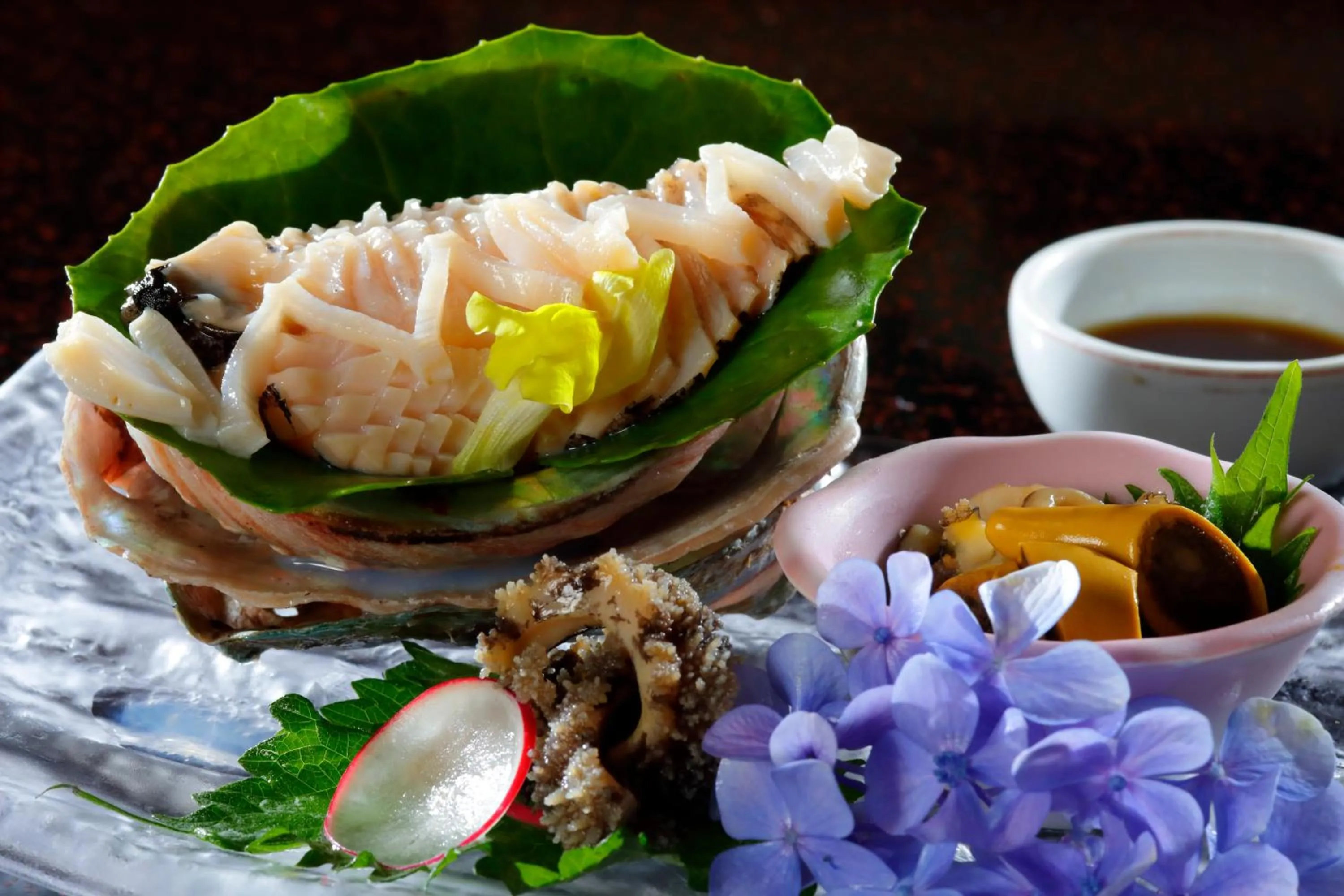 Food and drinks in Sakahijiri gyokushoen