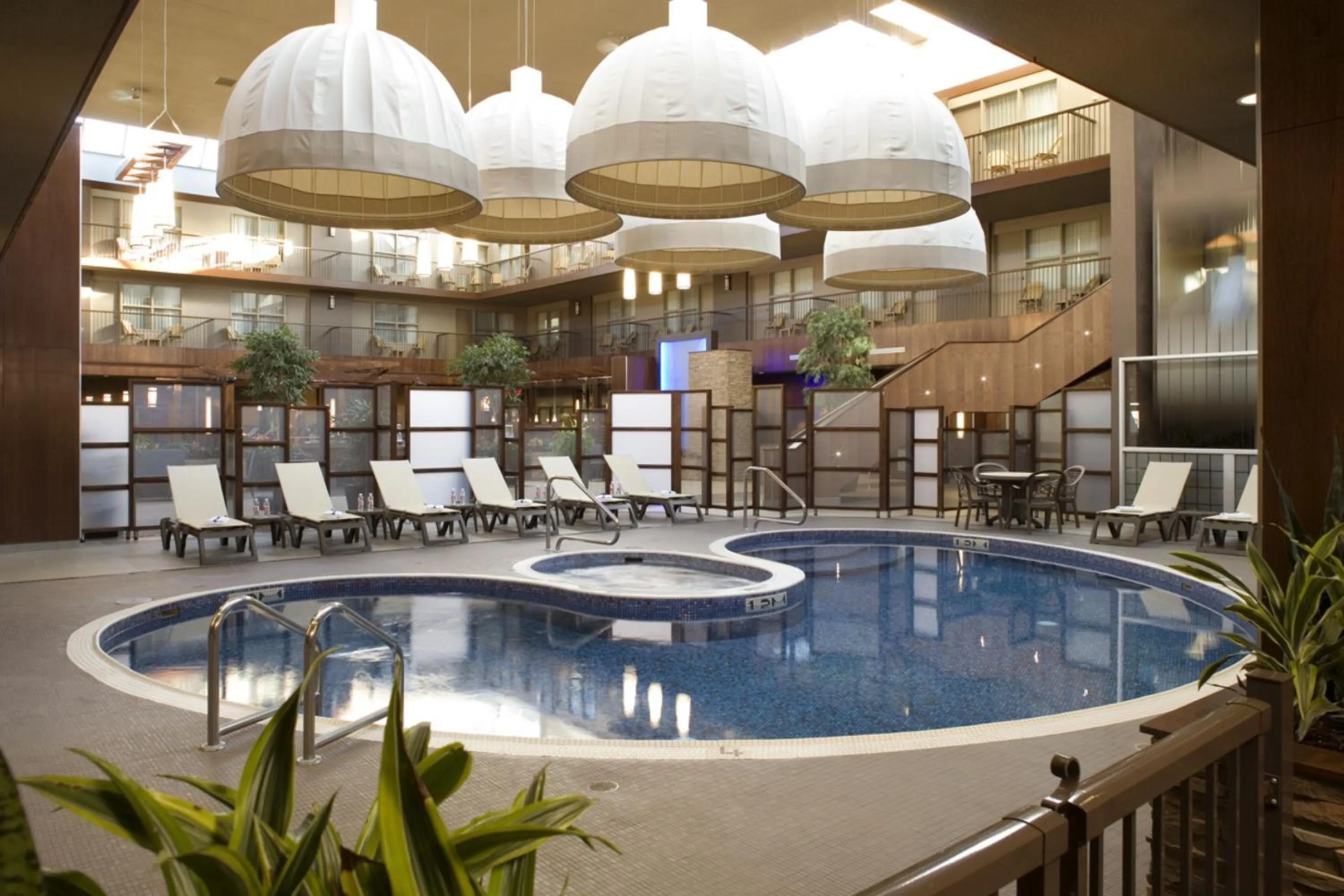 Swimming pool in Delta Hotels by Marriott Calgary South