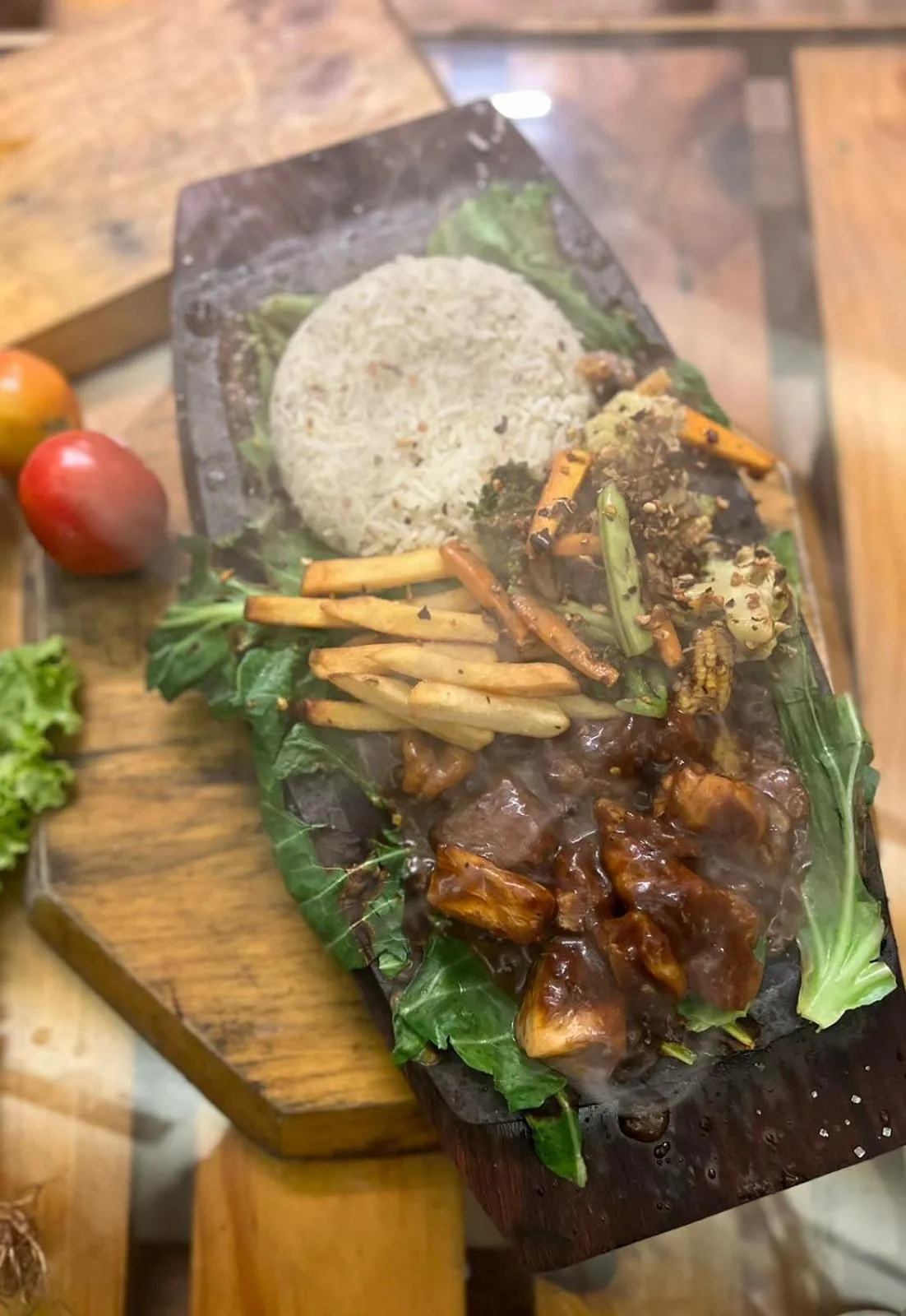 Food in The Living Roof