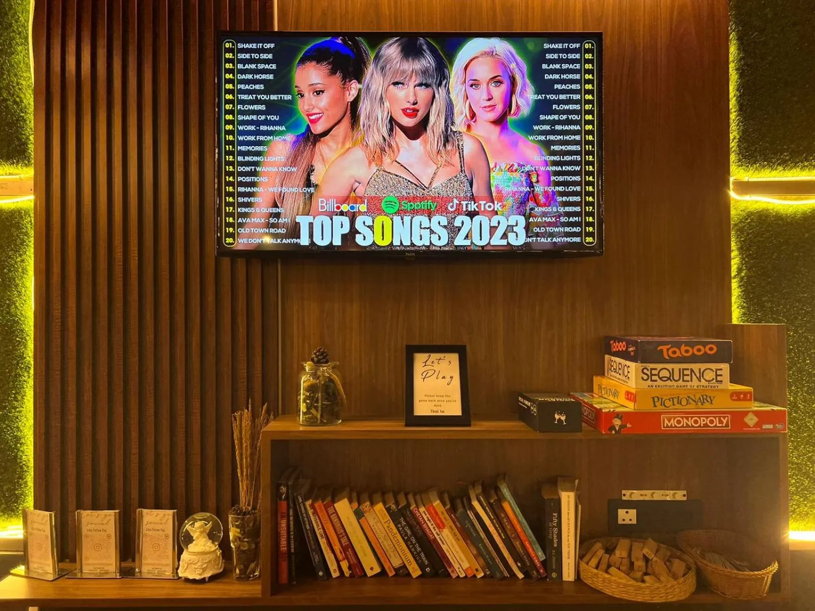 Entertainment in The Living Roof