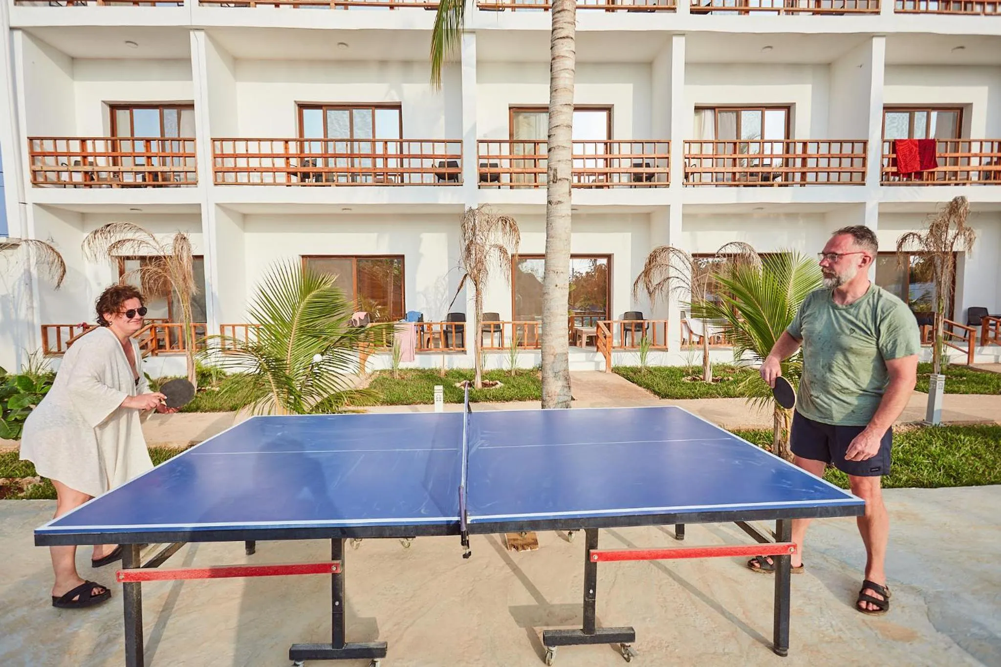 People in Malika Nungwi Hotel