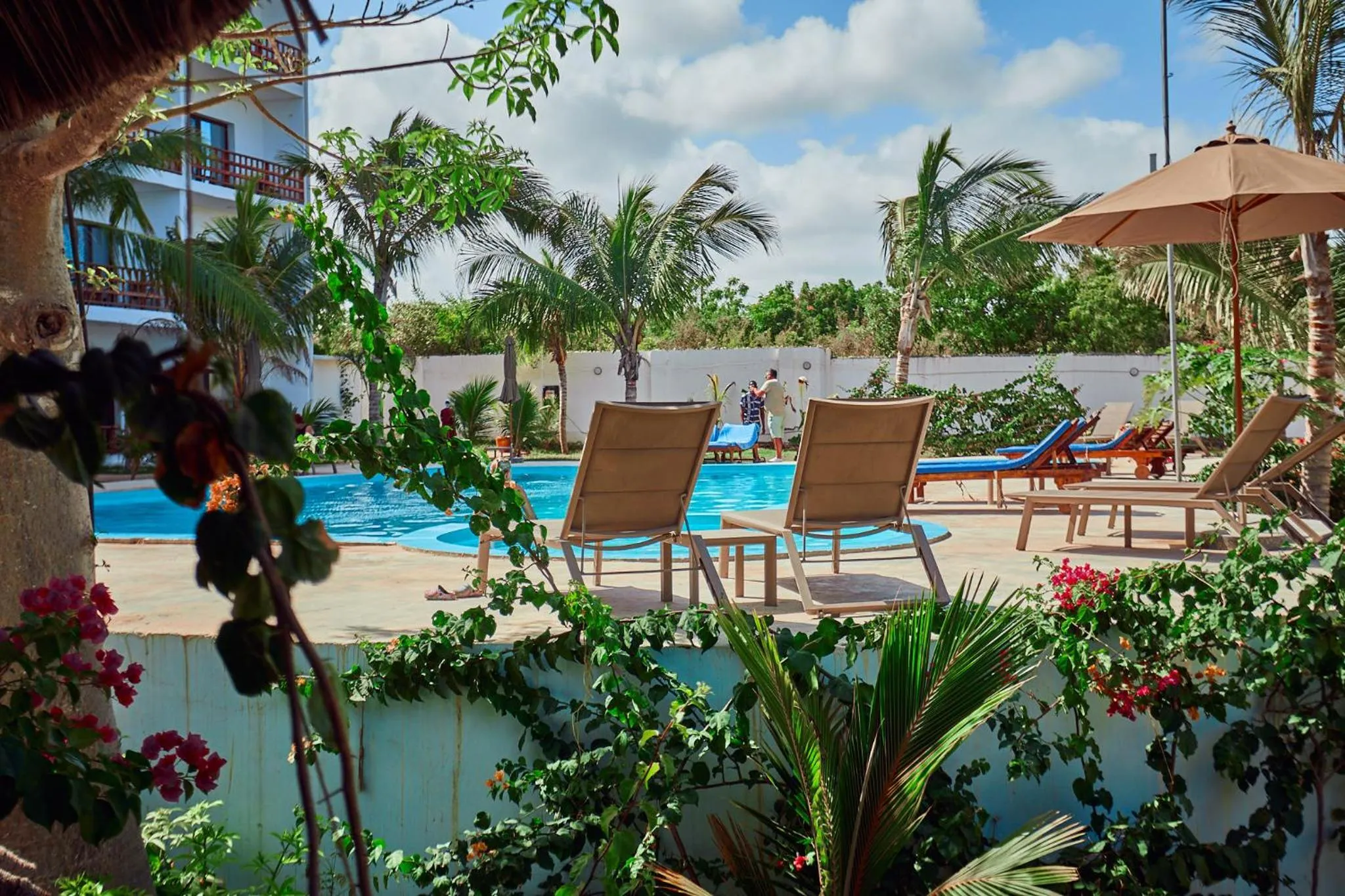 Garden in Malika Nungwi Hotel