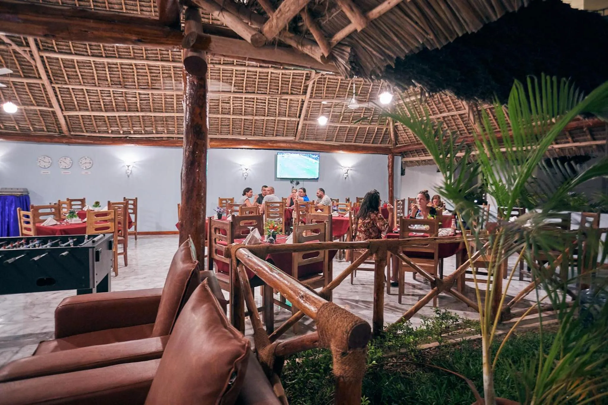 Restaurant/places to eat in Malika Nungwi Hotel