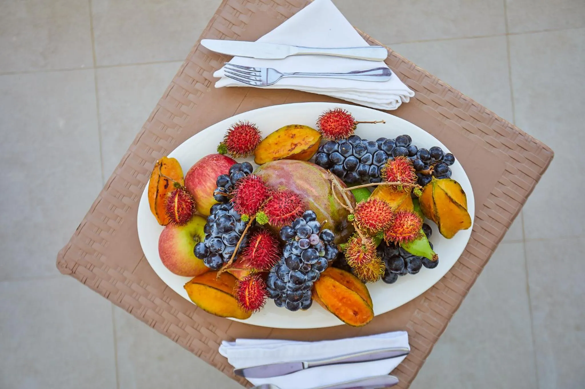 Food in Malika Nungwi Hotel