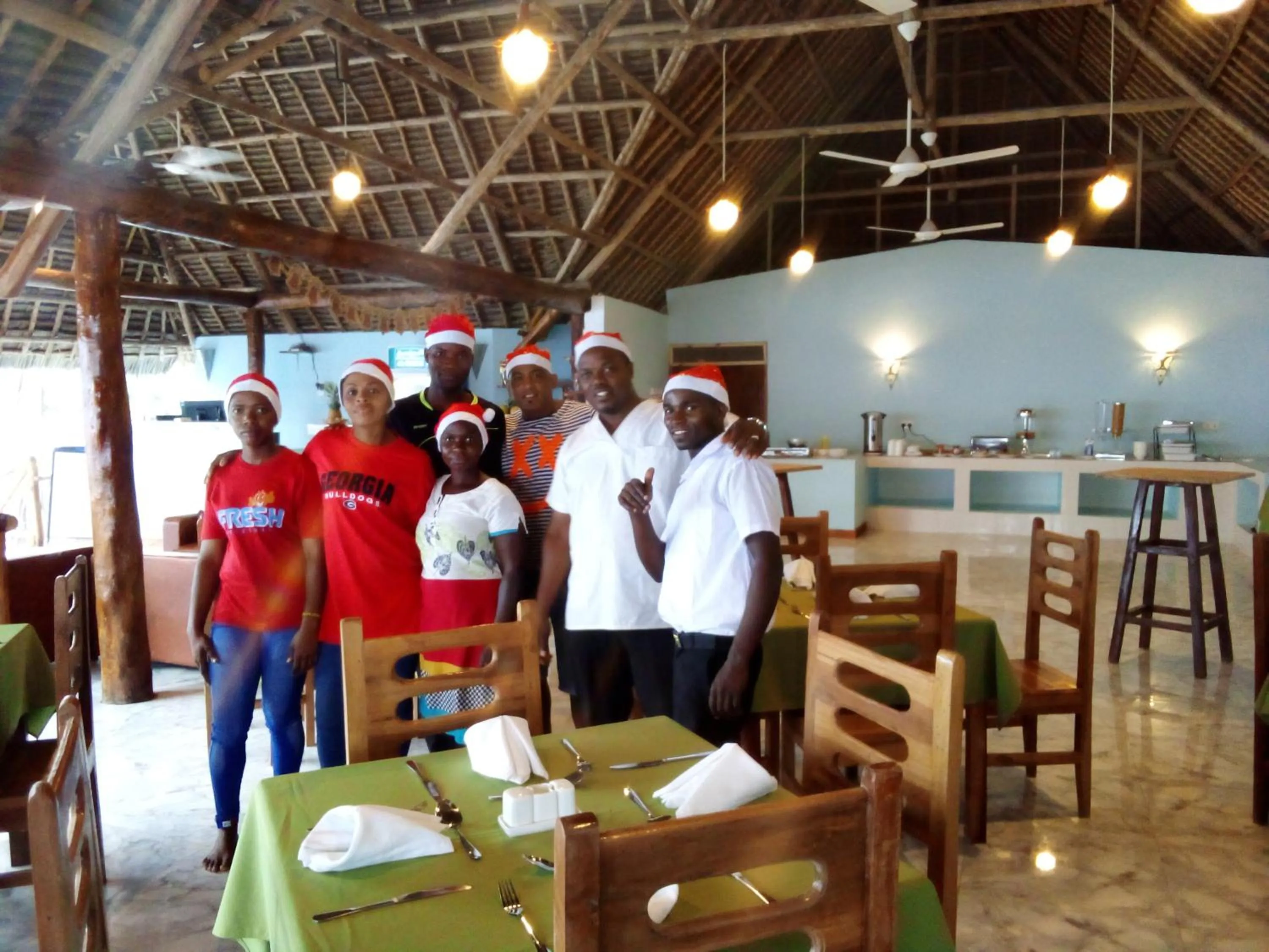 Restaurant/places to eat in Malika Nungwi Hotel