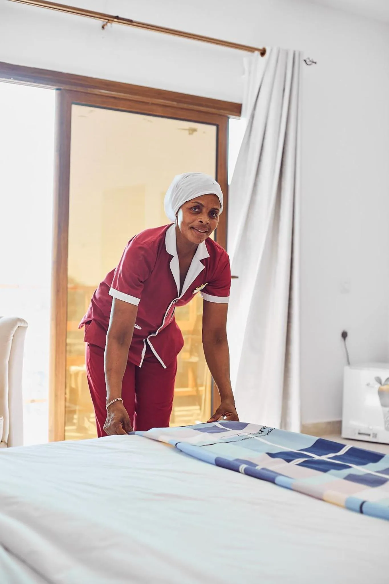 Staff, Bed in Malika Nungwi Hotel